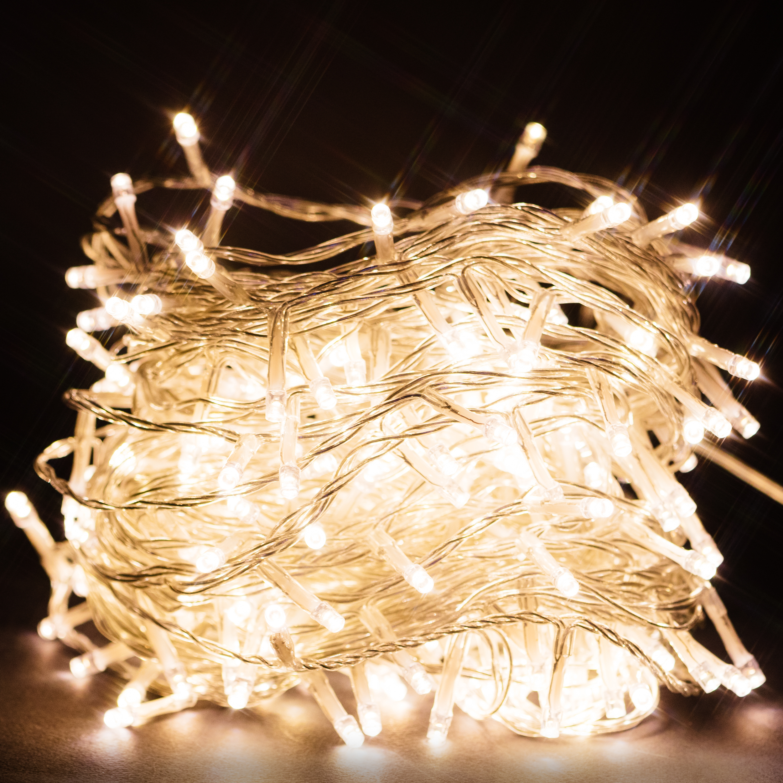 Изображение товара Гирлянда универсальная мишура 400 LED белый 34,9 м