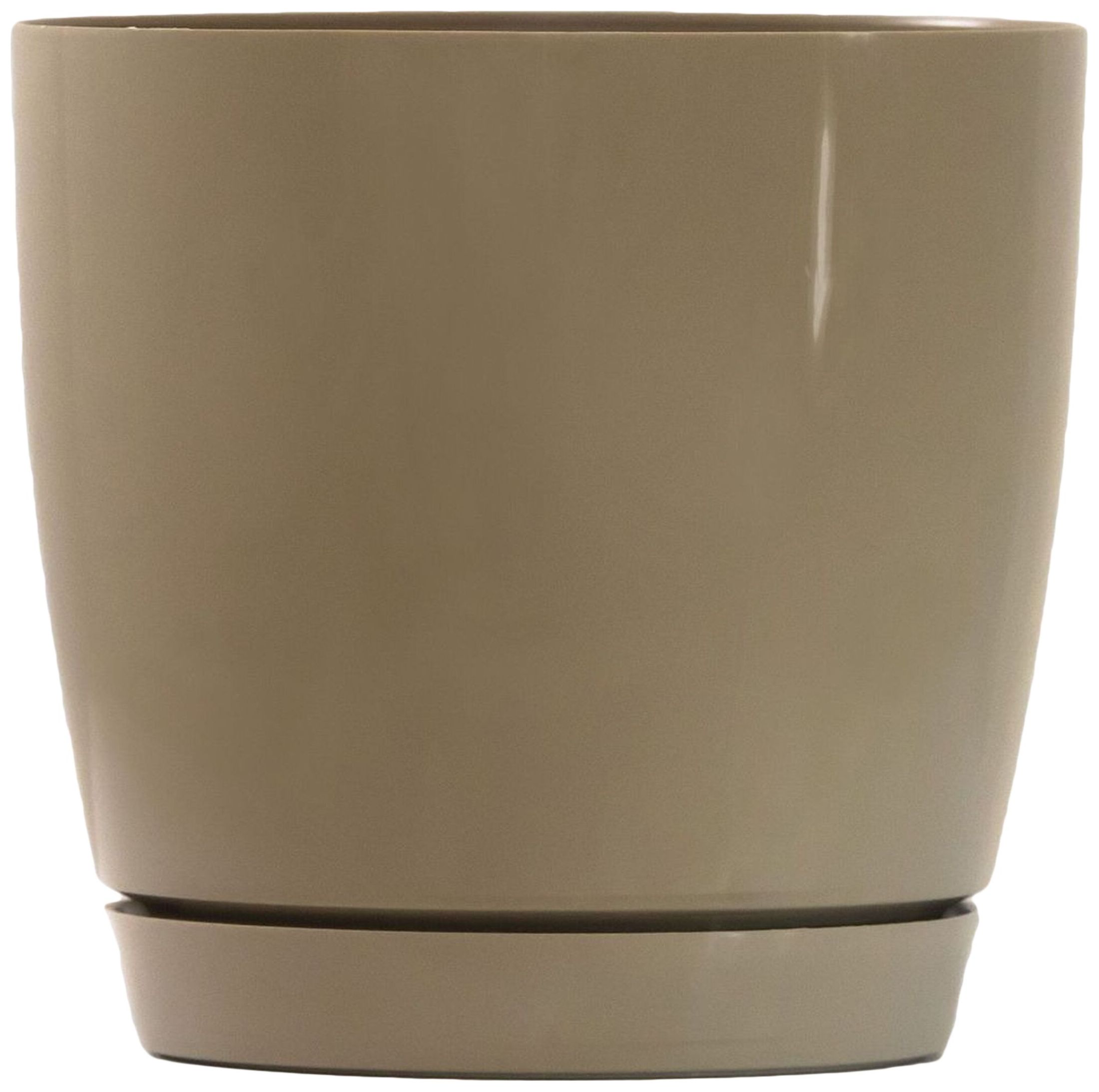 Горшки для комнатных растений Без бренда Горшок Form Plastic Toscana 0742-002 d15 см 2,2 л пластиковый кофейный