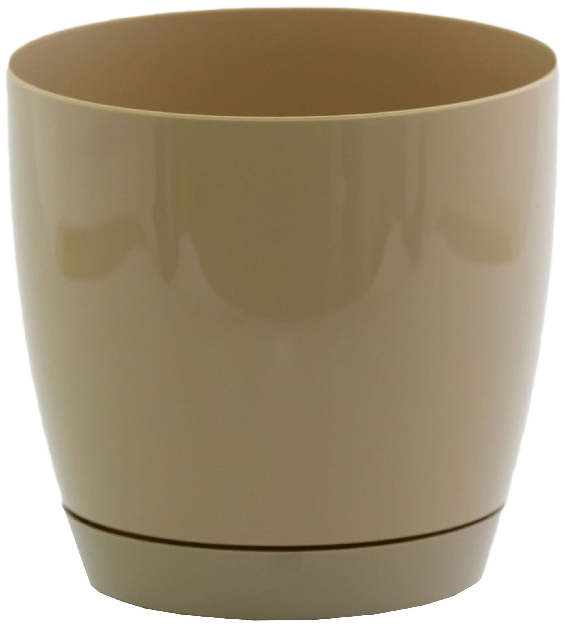 Горшки для комнатных растений Без бренда Горшок Form Plastic Toscana 0743-002 d17 см 3 л пластиковый кофейный