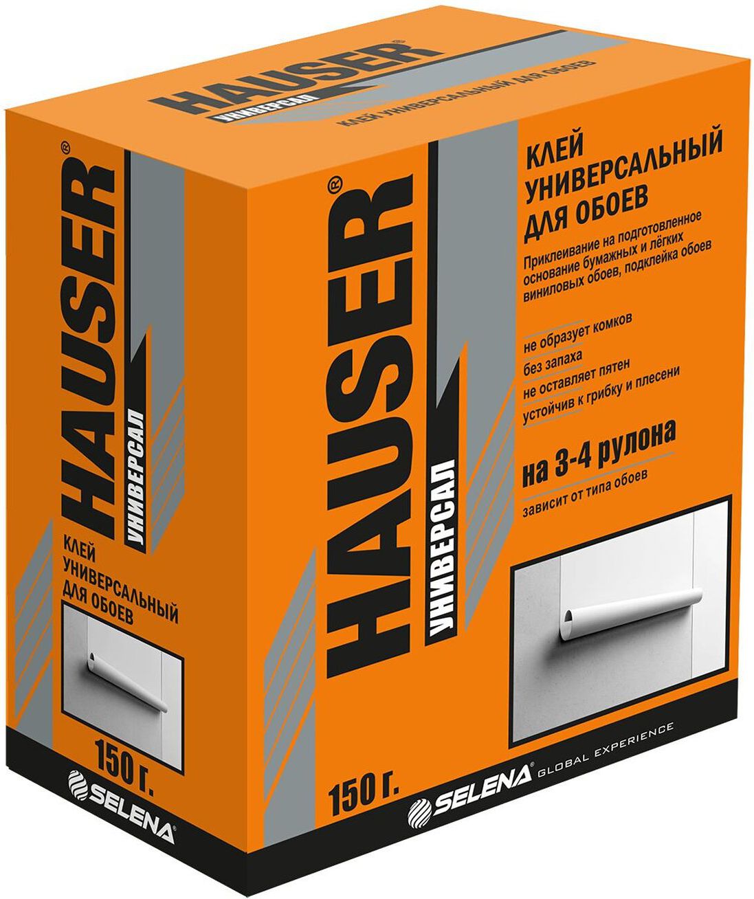Изображение товара Обойный клей HAUSER для всех видов обоев 150 г