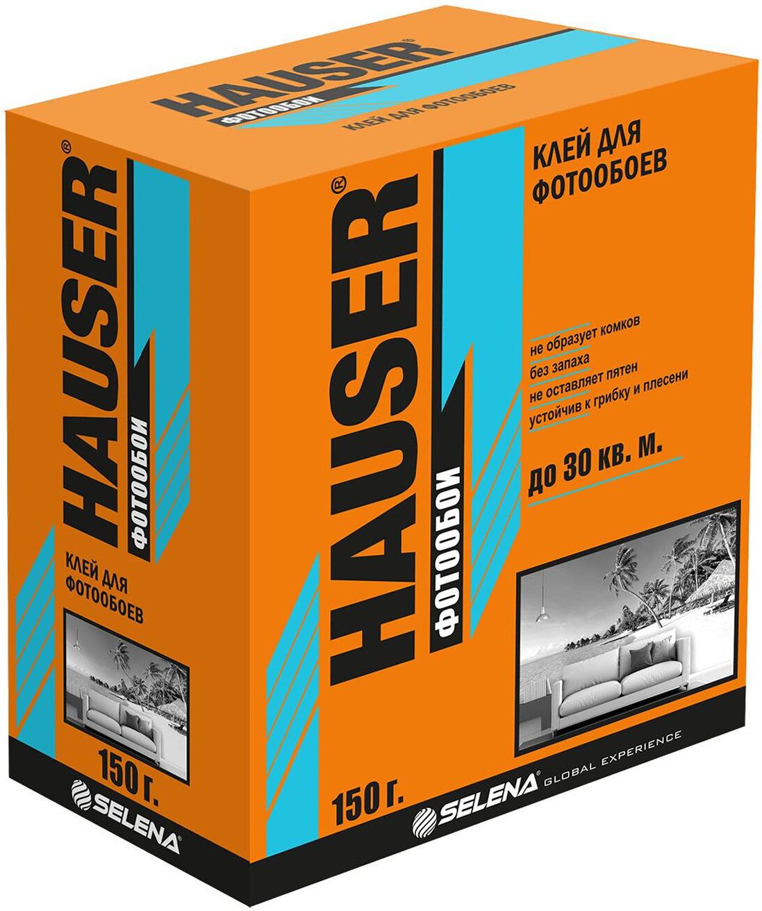 Изображение товара Обойный клей HAUSER для фотообоев 150 г