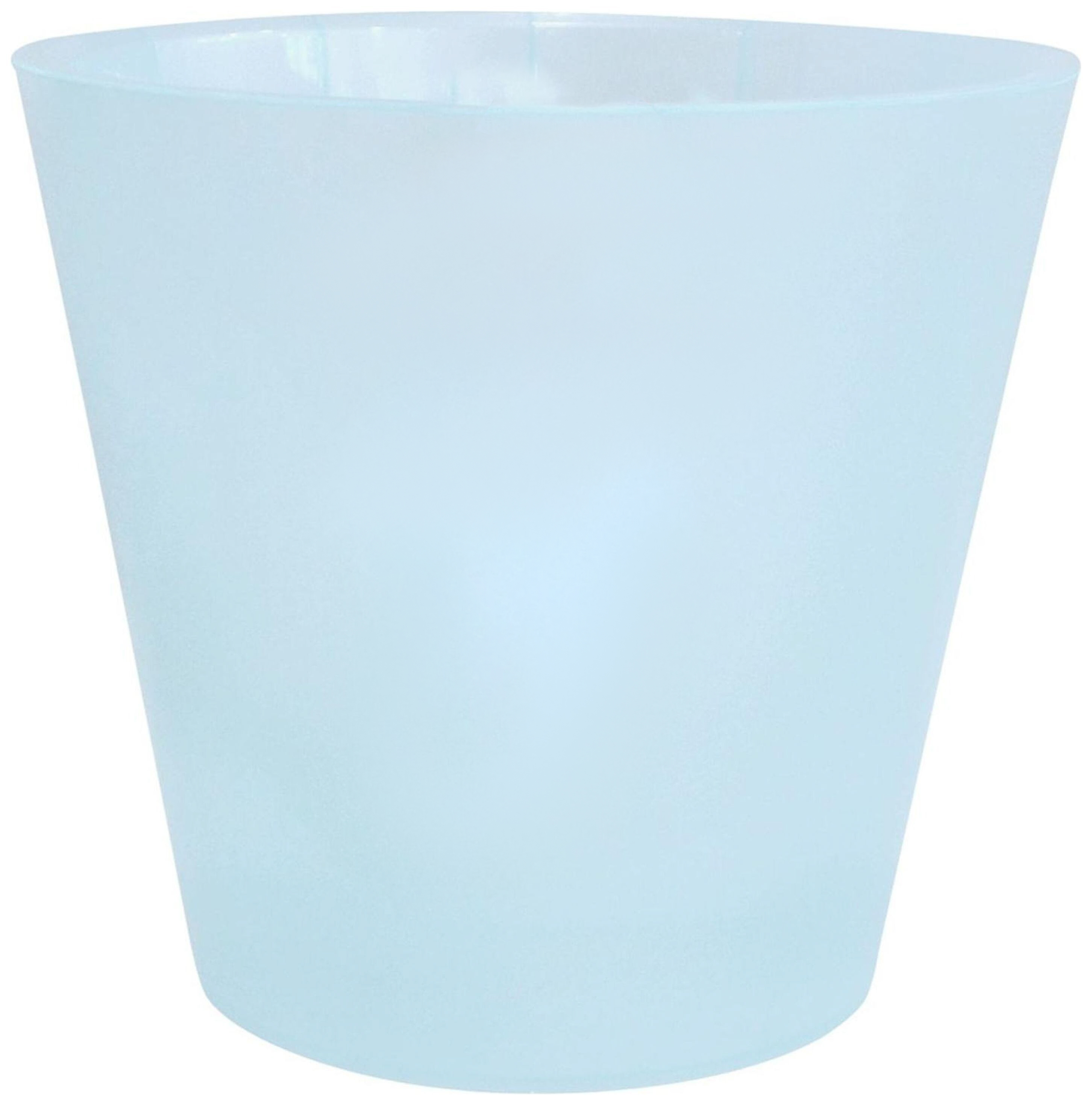 Изображение товара Горшок InGreen Фиджи d16 см 1,6 л полипропиленовый голубой для орхидей