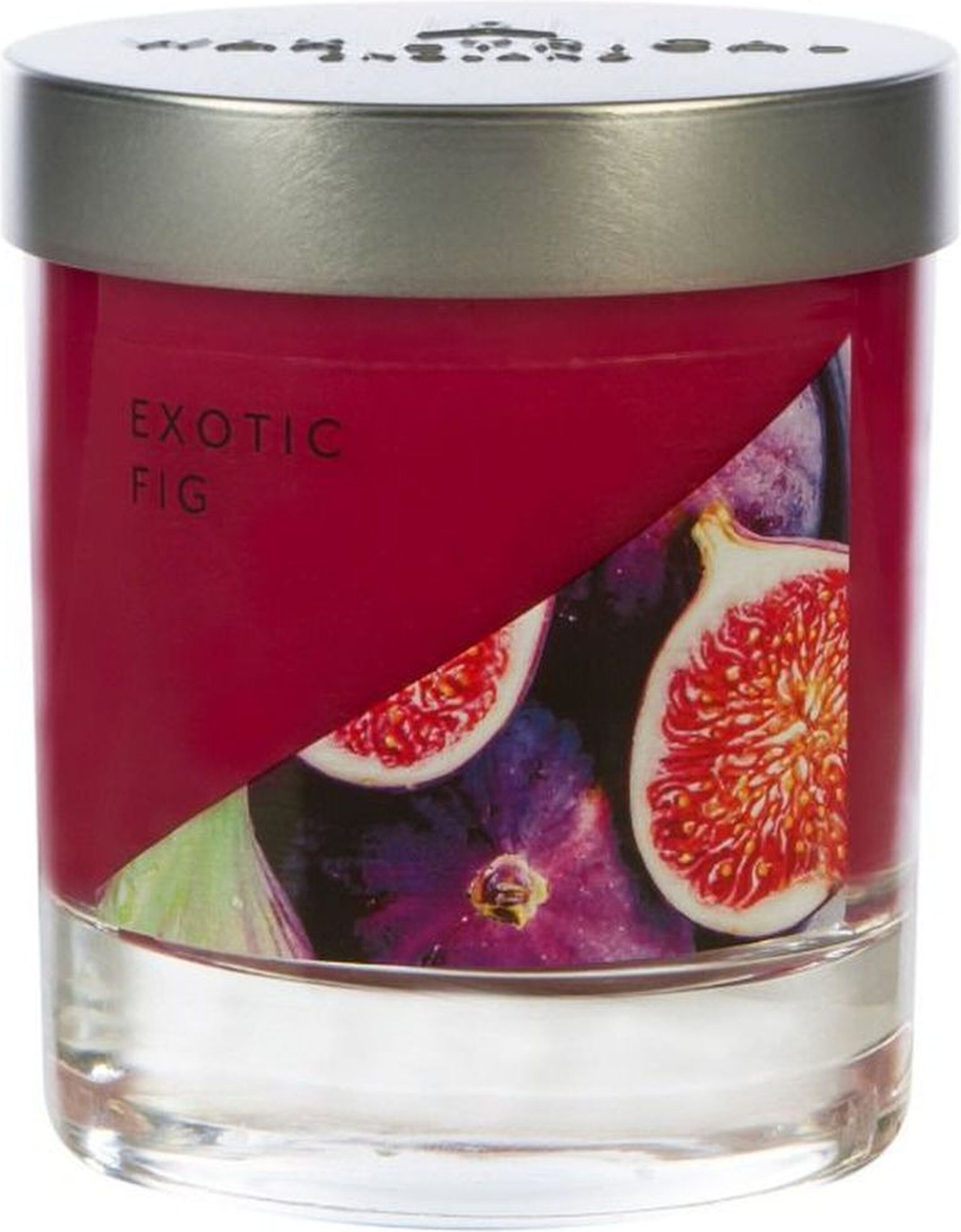 Изображение товара Свеча ароматическая Wax Lyrical Экзотический инжир 8,2 см красная