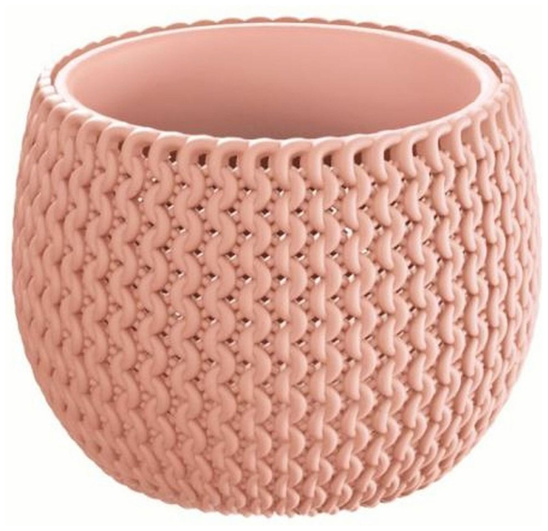 Изображение товара Кашпо Prosperplast Splofy Bowl d23,9 см 2,3 л пластик персиковое