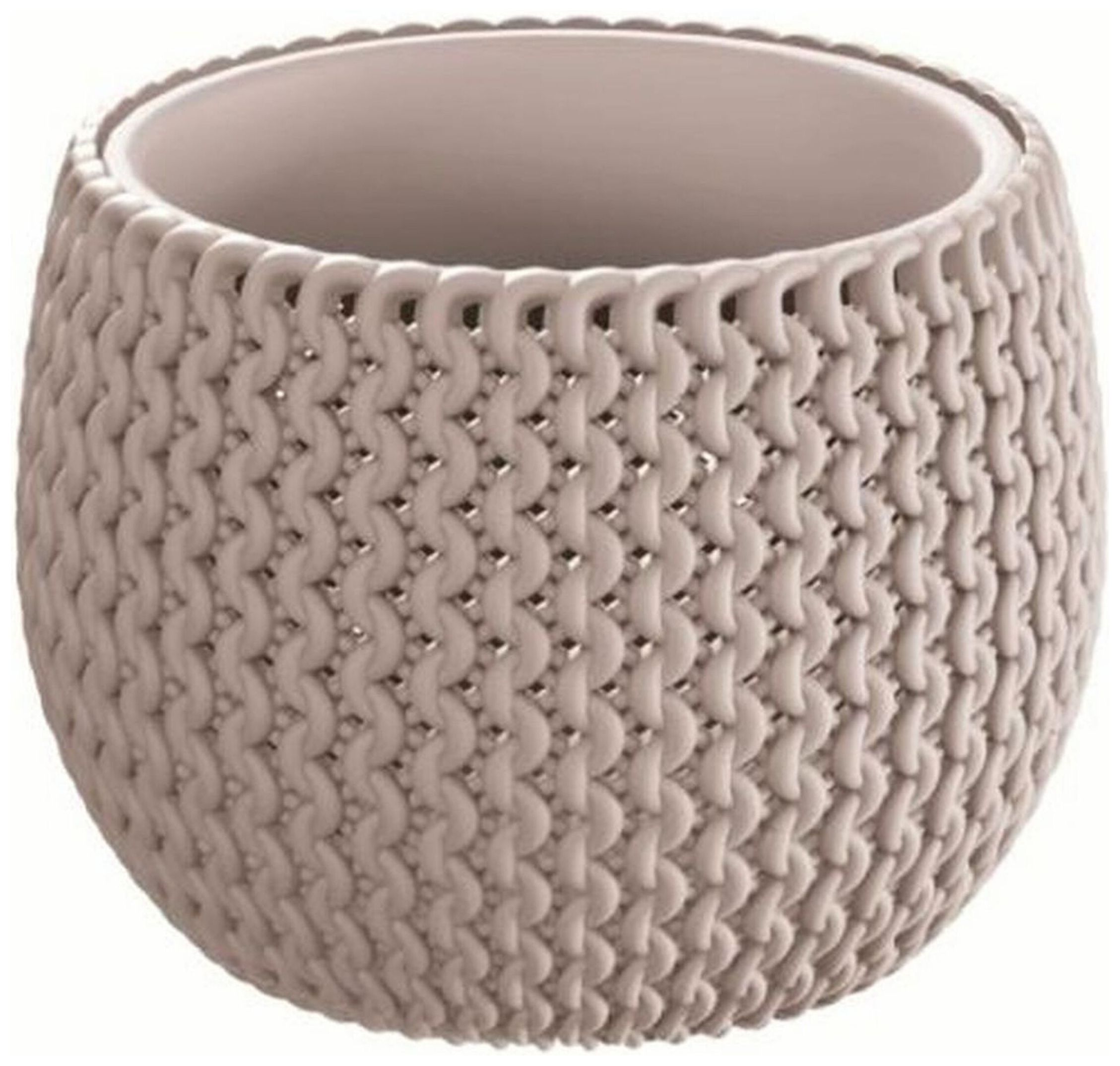 Изображение товара Кашпо Prosperplast Splofy Bowl d23,9 см 2,3 л пластик мокко