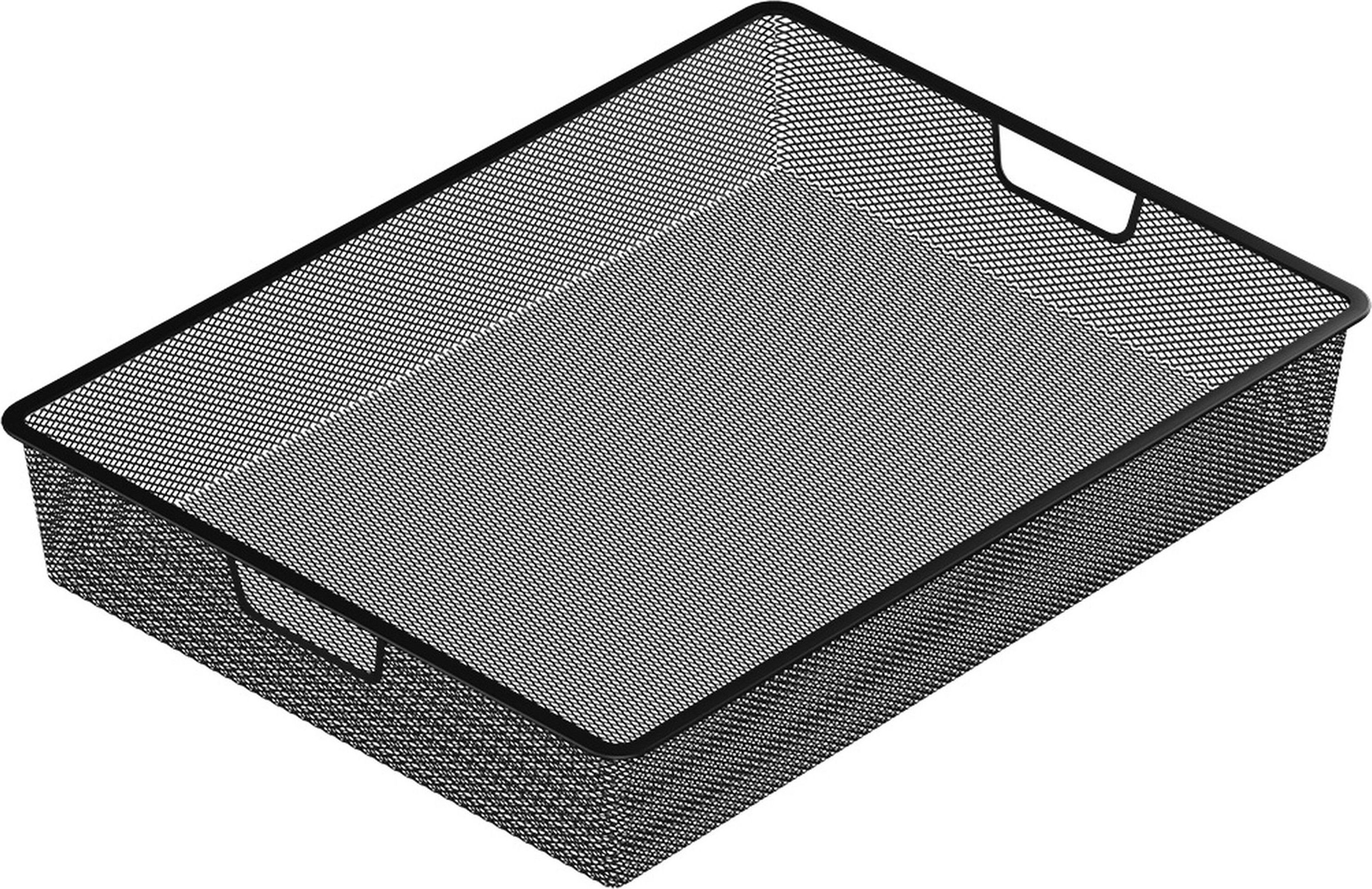 Изображение товара Сетчатая корзина Larvij 555x410x85 мм для хранения одежды и вещей