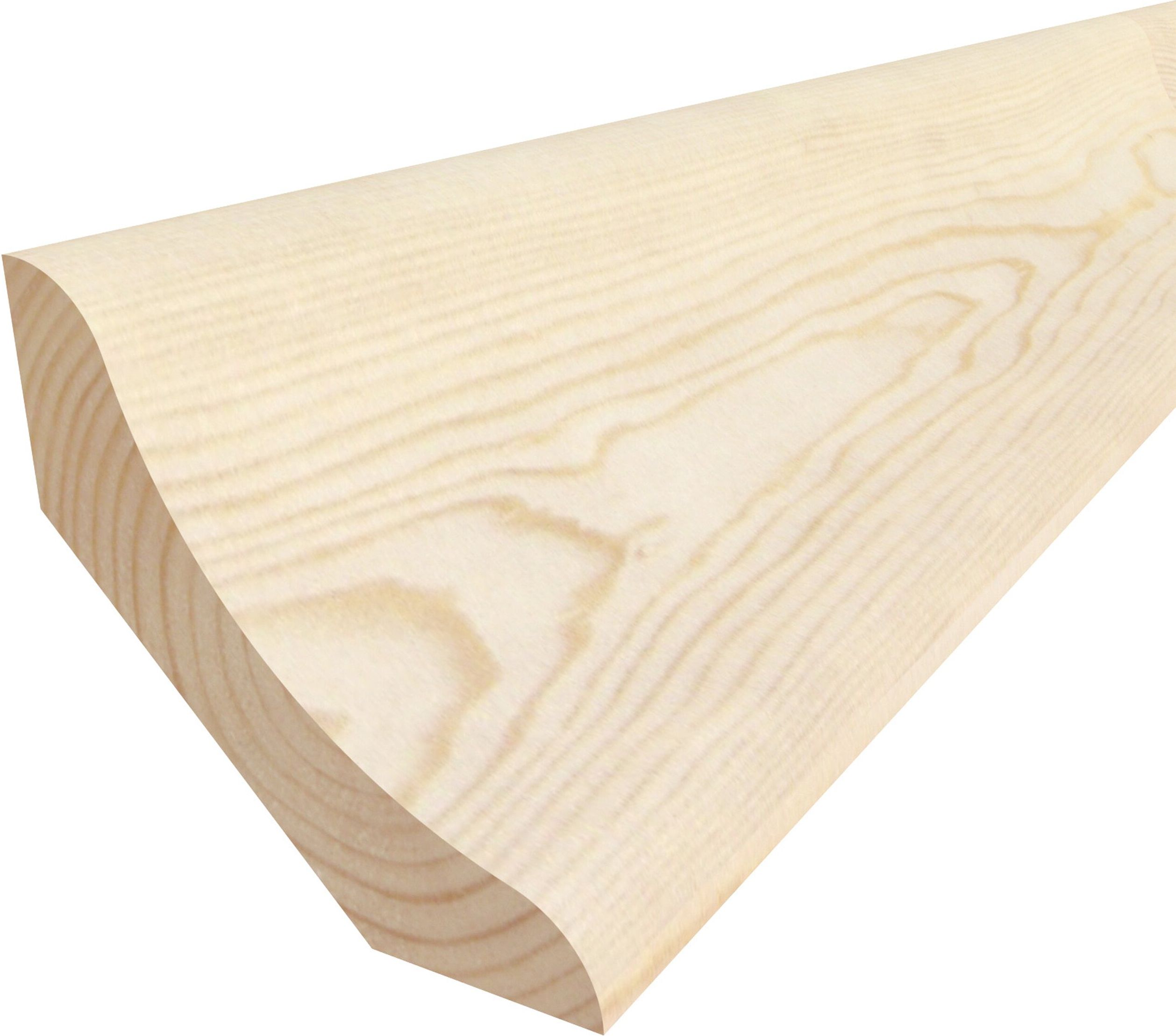 Изображение товара Напольный плинтус Timber&style массив дерева 1000x50x12 мм коричневый