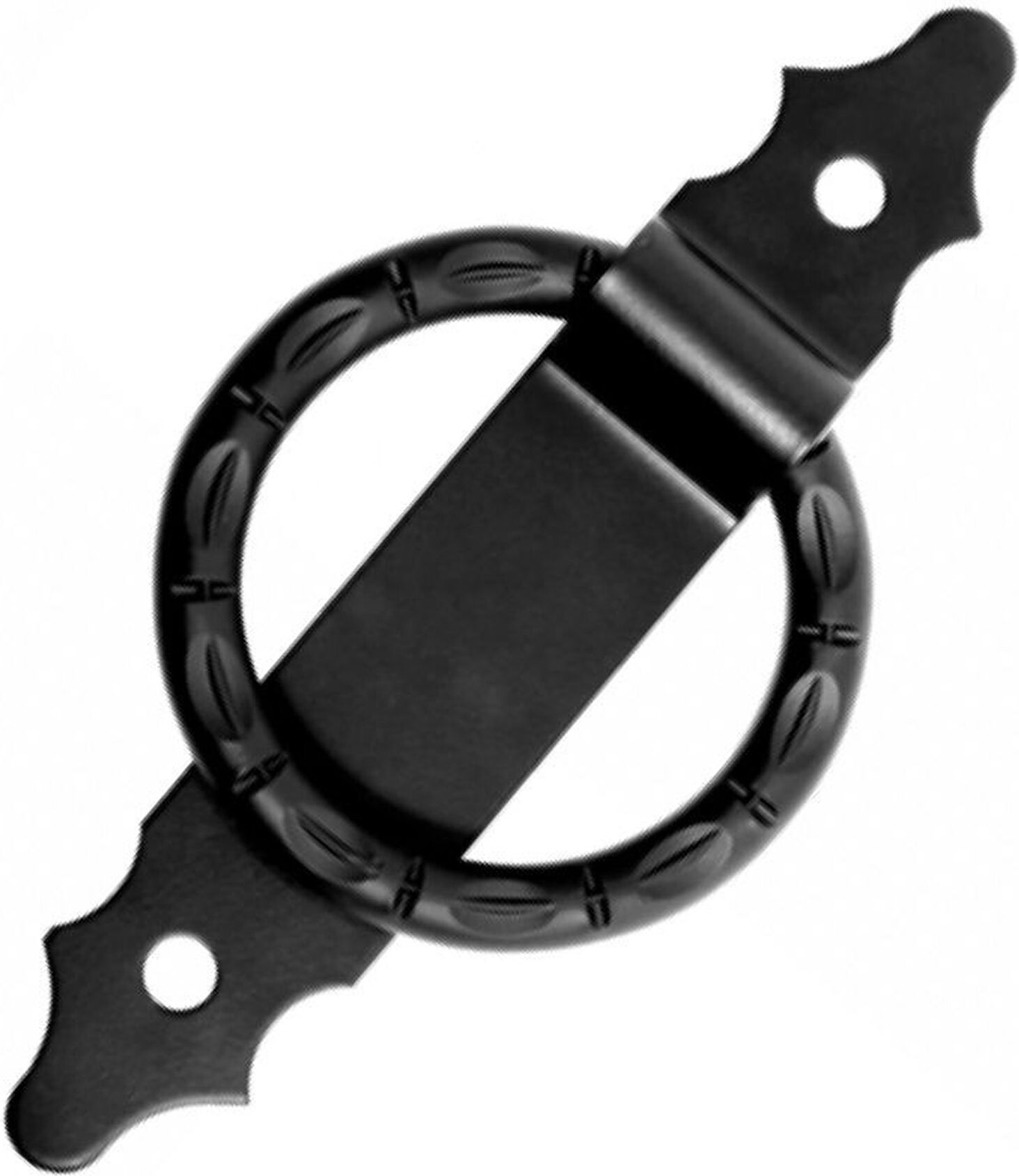 Изображение товара Дверная ручка для входной двери Tech-KREP FRS4 черная, стальная, стационарная