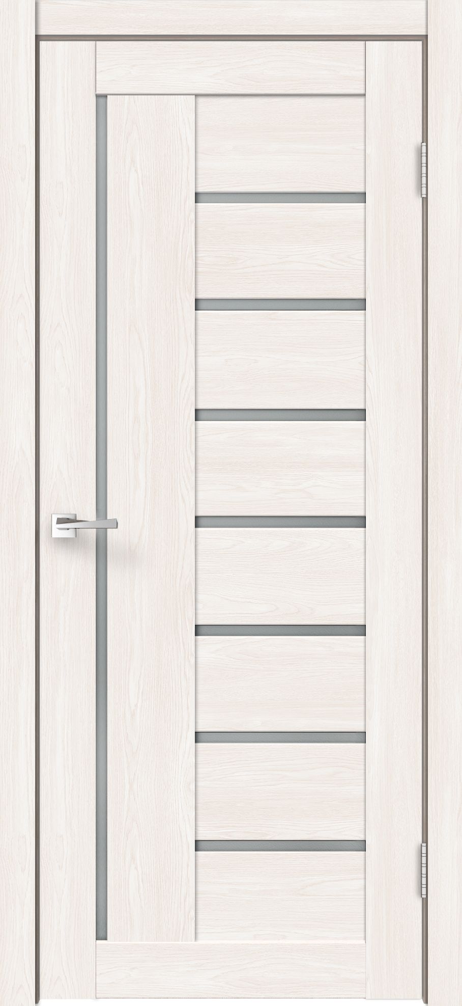 МежкомнатнаядверьЛайтериостекленнаяБьянко60х200cм