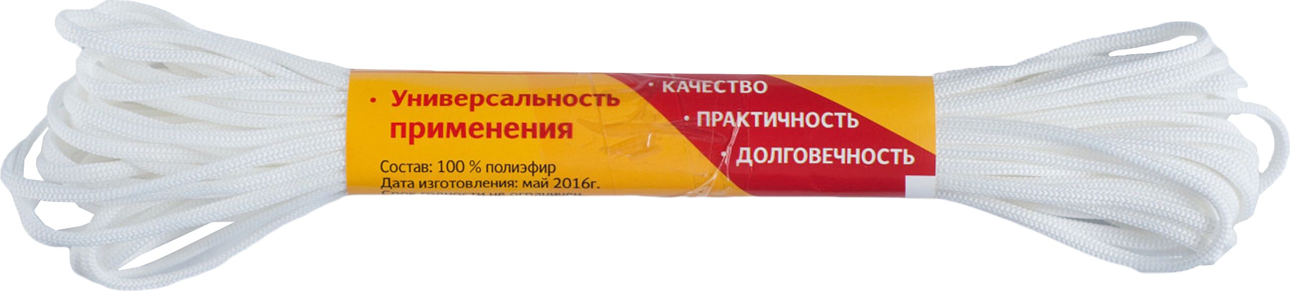 Изображение товара Шнур Tech-KREP полипропилен 3 мм 20 м белый