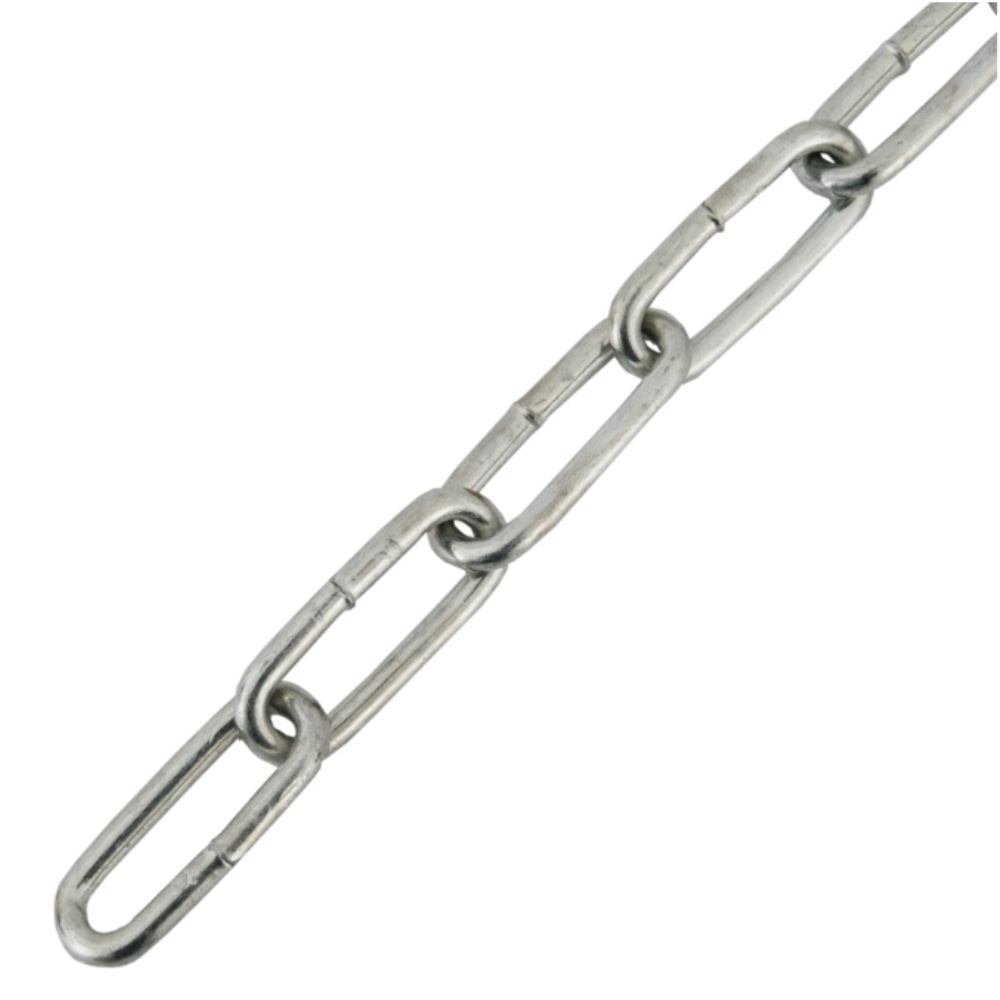 Изображение товара Цепь длиннозвенная (DIN763) 5 мм для фиксации груза