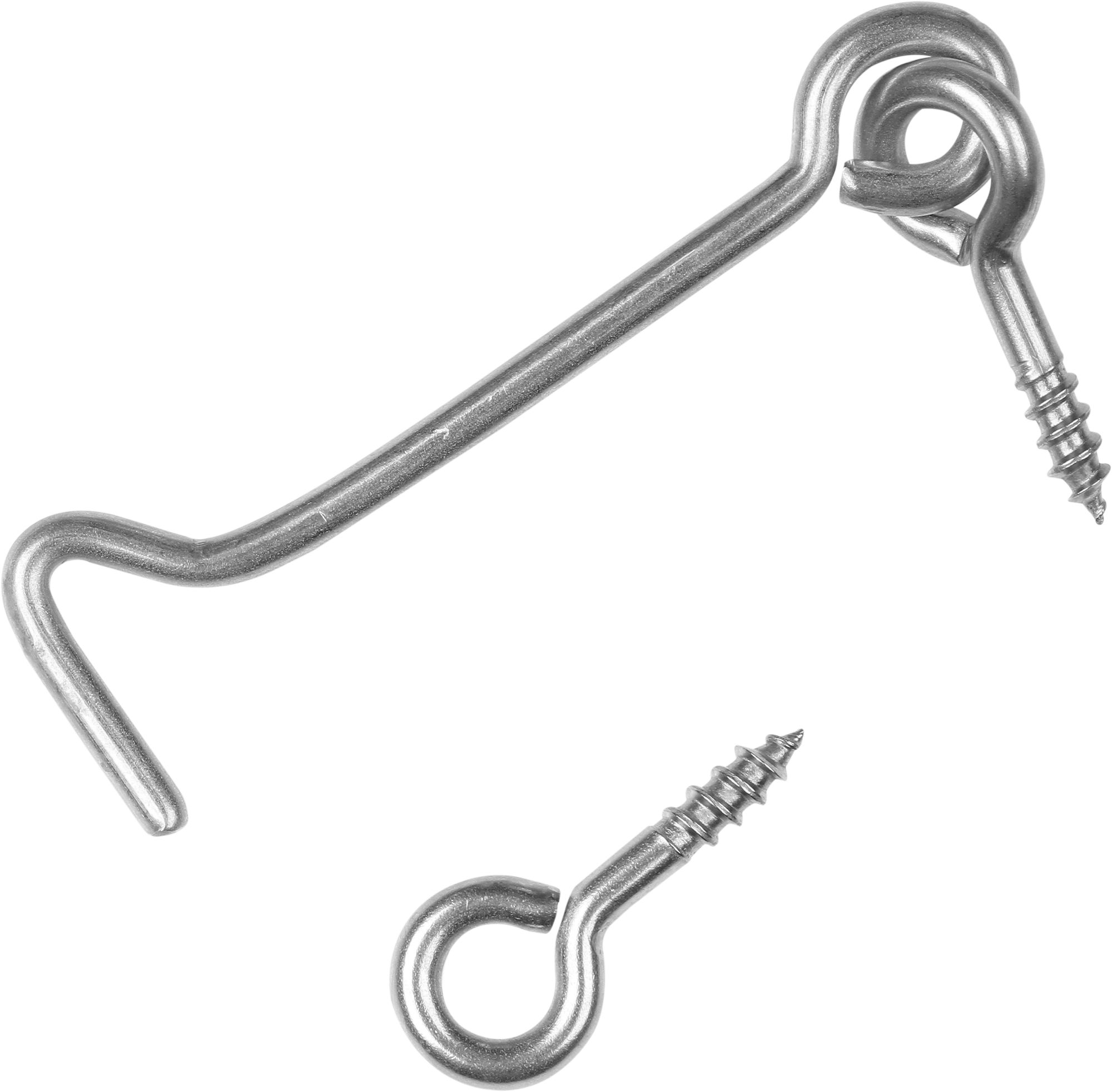 Изображение товара Крюк дверной ЕВРОПАРТНЕР L80 мм нержавеющая сталь 1 шт