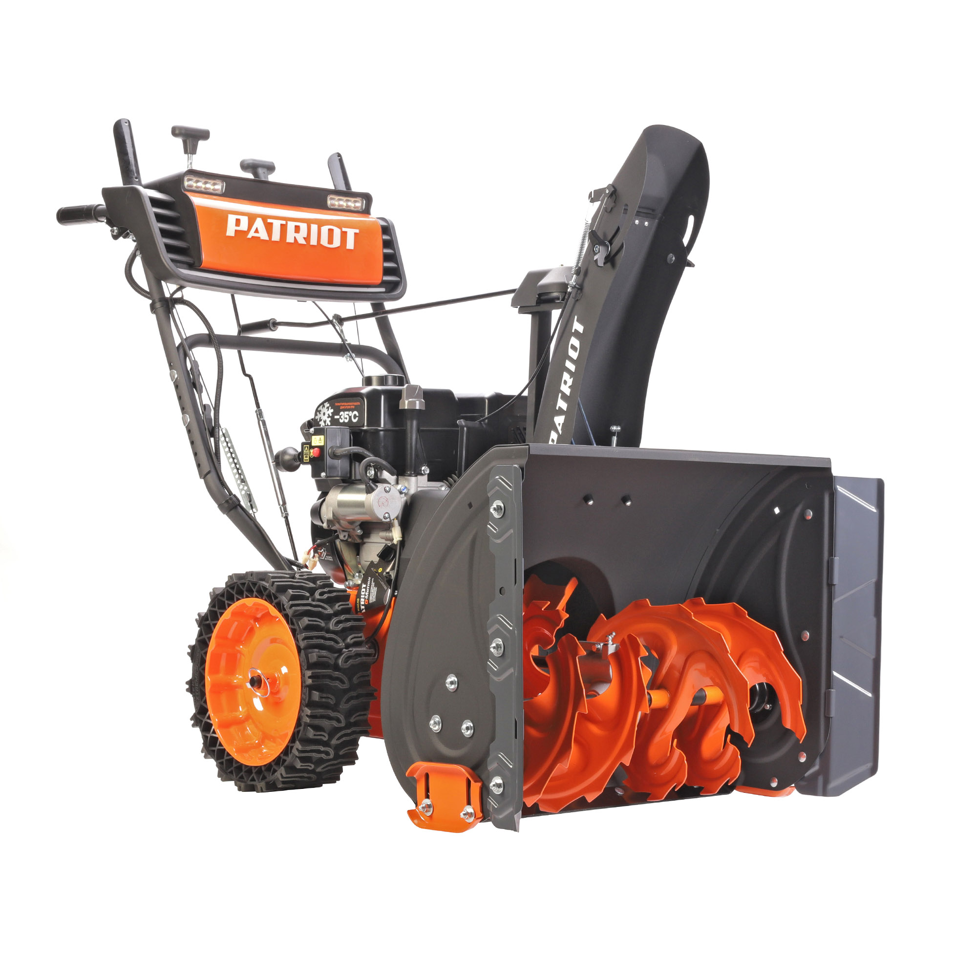 Изображение товара Снегоуборщик бензиновый PATRIOT Сибирь 67 Е с мощностью 7 л.с.