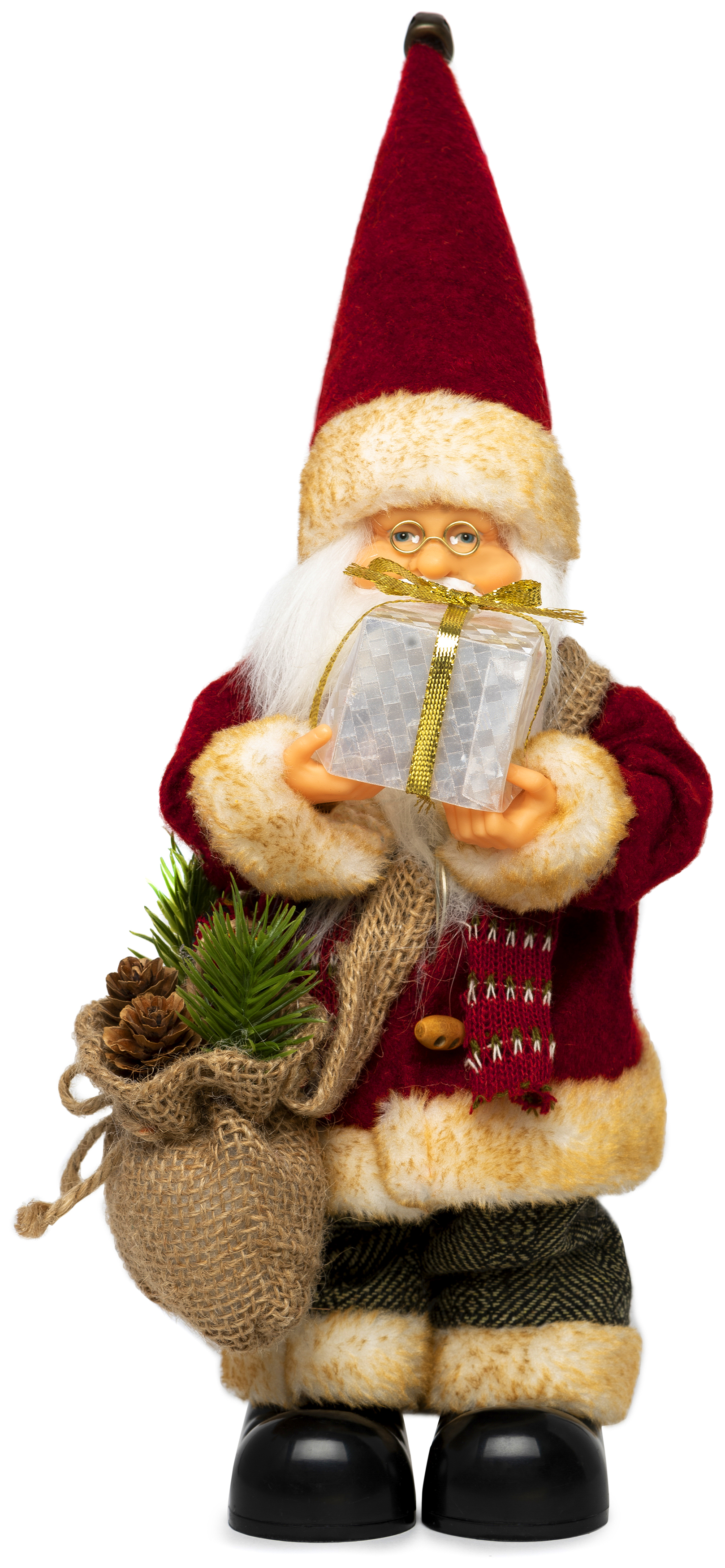 Изображение товара Фигурка Дед Мороз 25 см интерактивная музыкальная праздничная