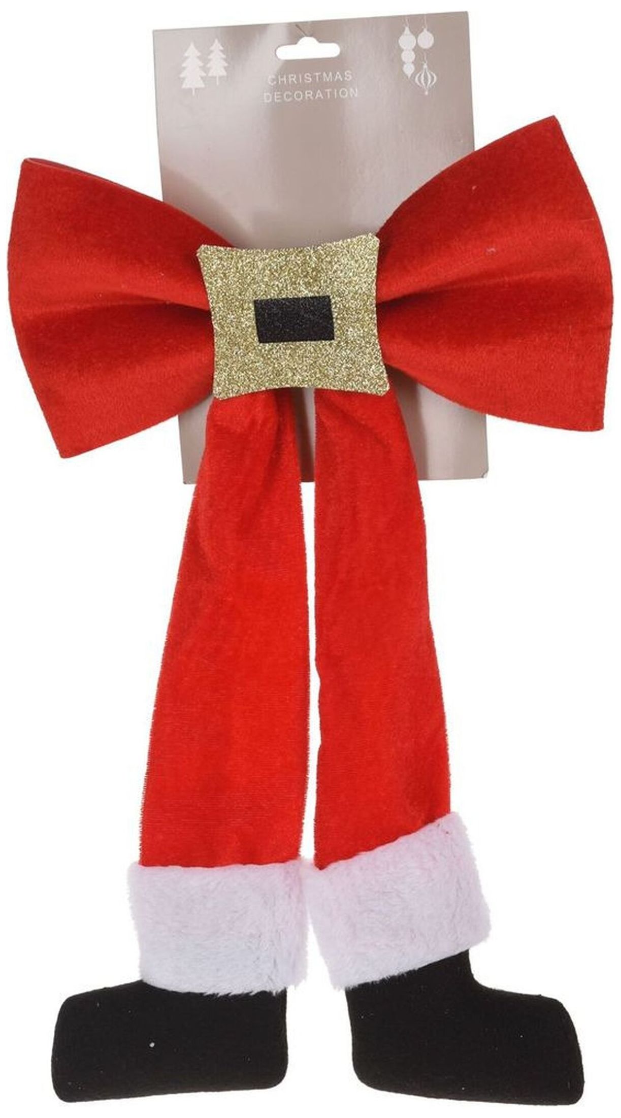 Изображение товара Декоративный бант с ножками 25,5х13 см, ручная работа, украшение одежды и интерьера