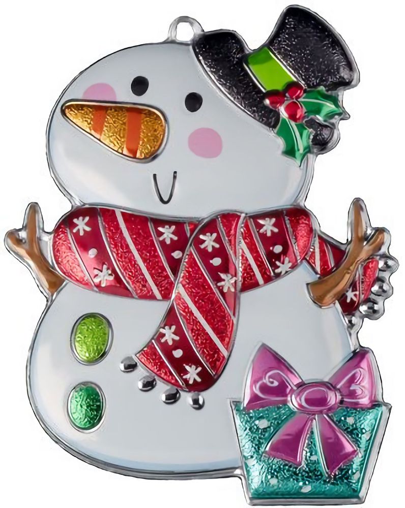 Изображение товара Набор ёлочных игрушек Снеговик 11 см 2 шт