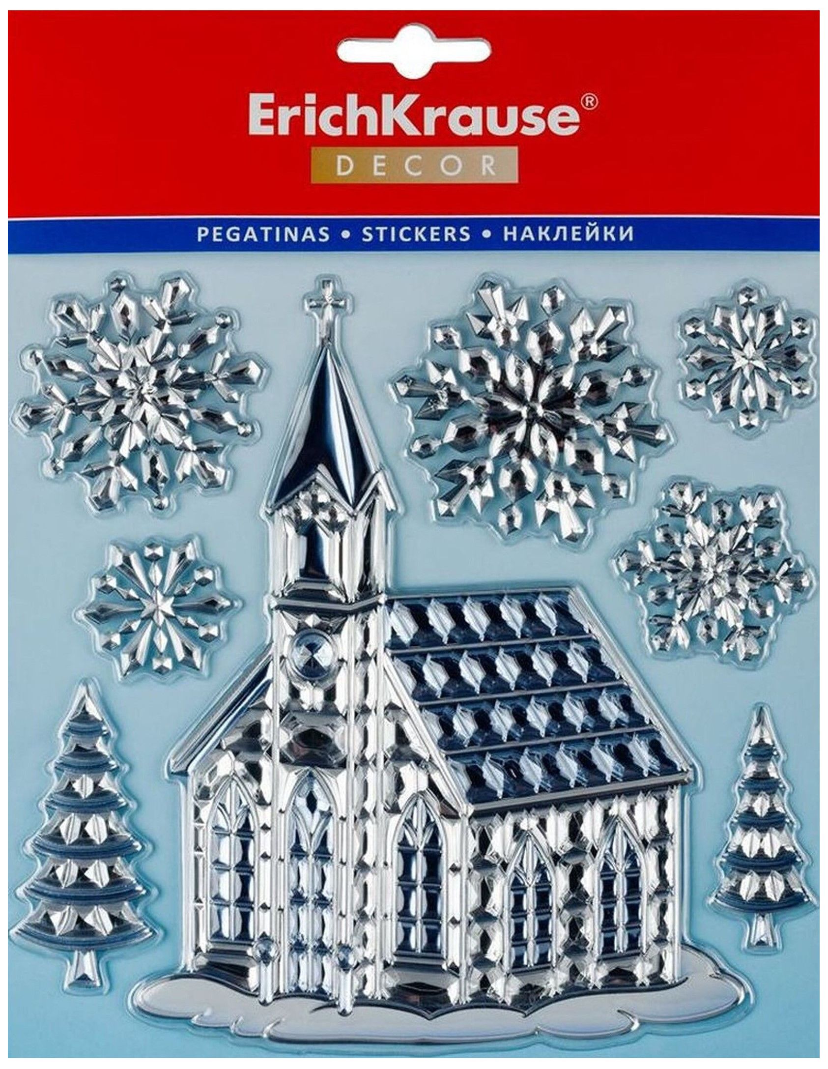 Изображение товара Набор наклеек Рождество 23x18 см 8 шт