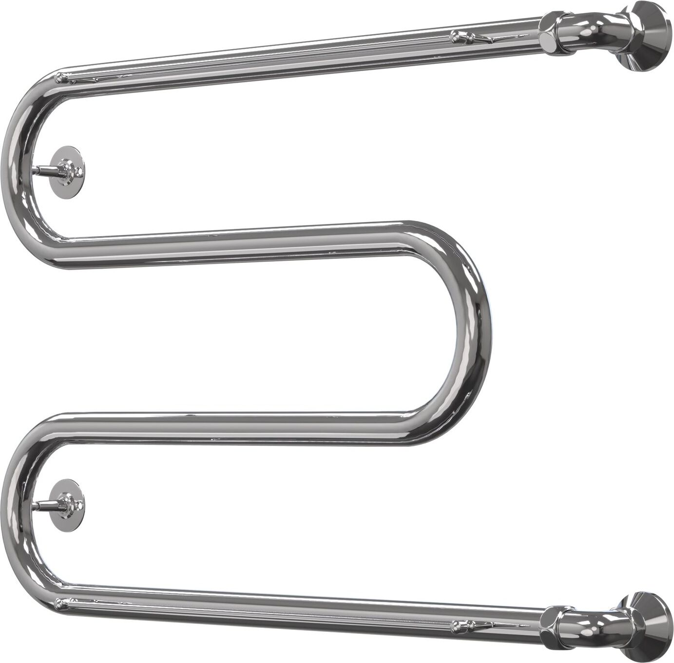 Изображение товара Водяной полотенцесушитель Арго нержавеющая сталь 500х700 мм М-образный