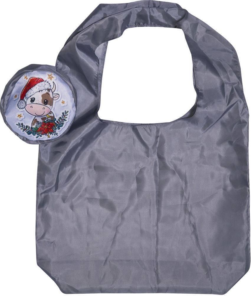 Изображение товара Сумка-шоппер с принтом 46х40 см в ассортименте - легкая и стильная