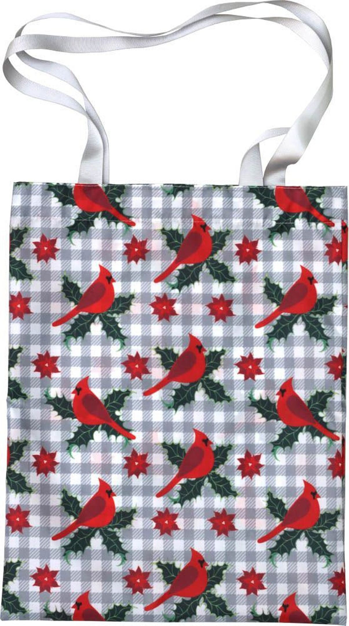 Изображение товара Сумка-шоппер с новогодним принтом 35х40 см в ассортименте