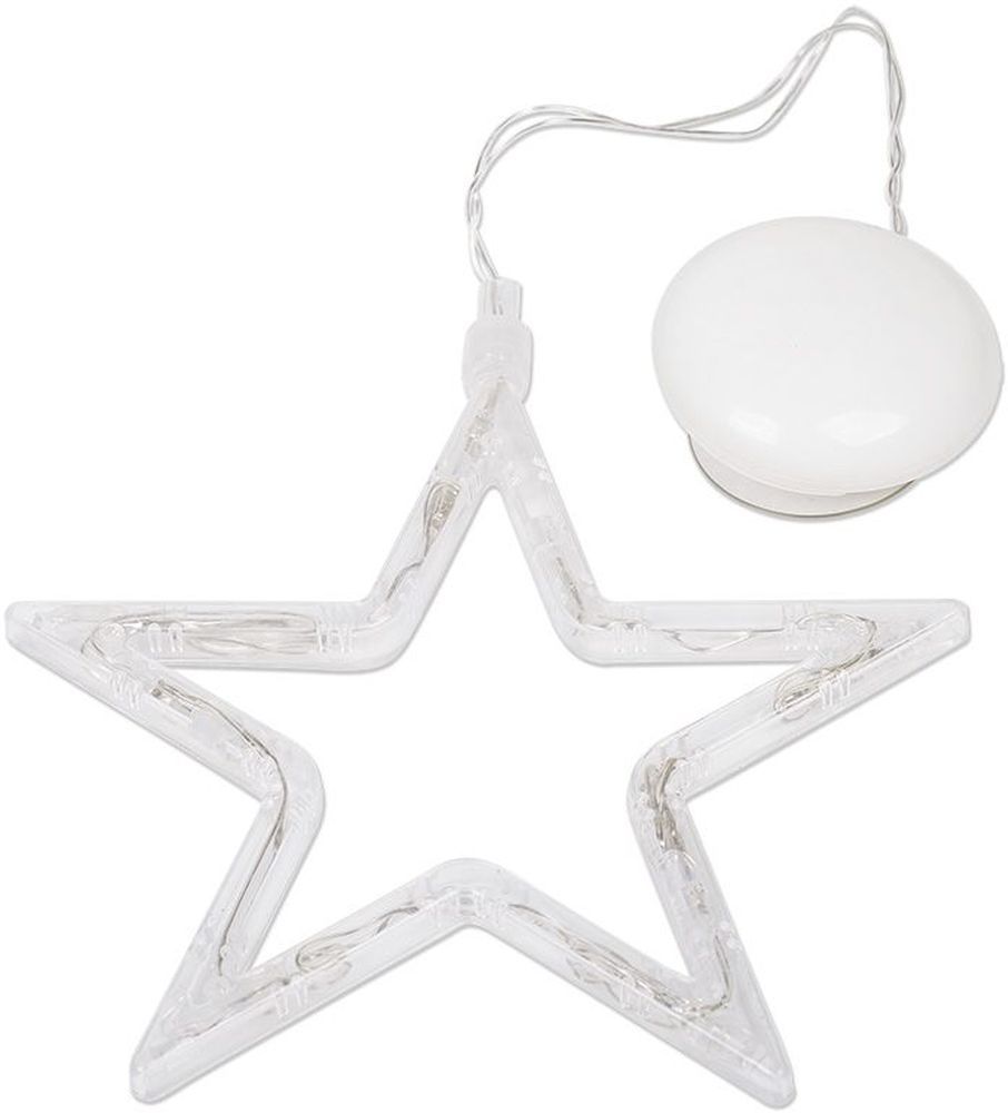 Изображение товара Световая фигура Звездочка светодиодная 18,5х18,5 см для интерьера и декора