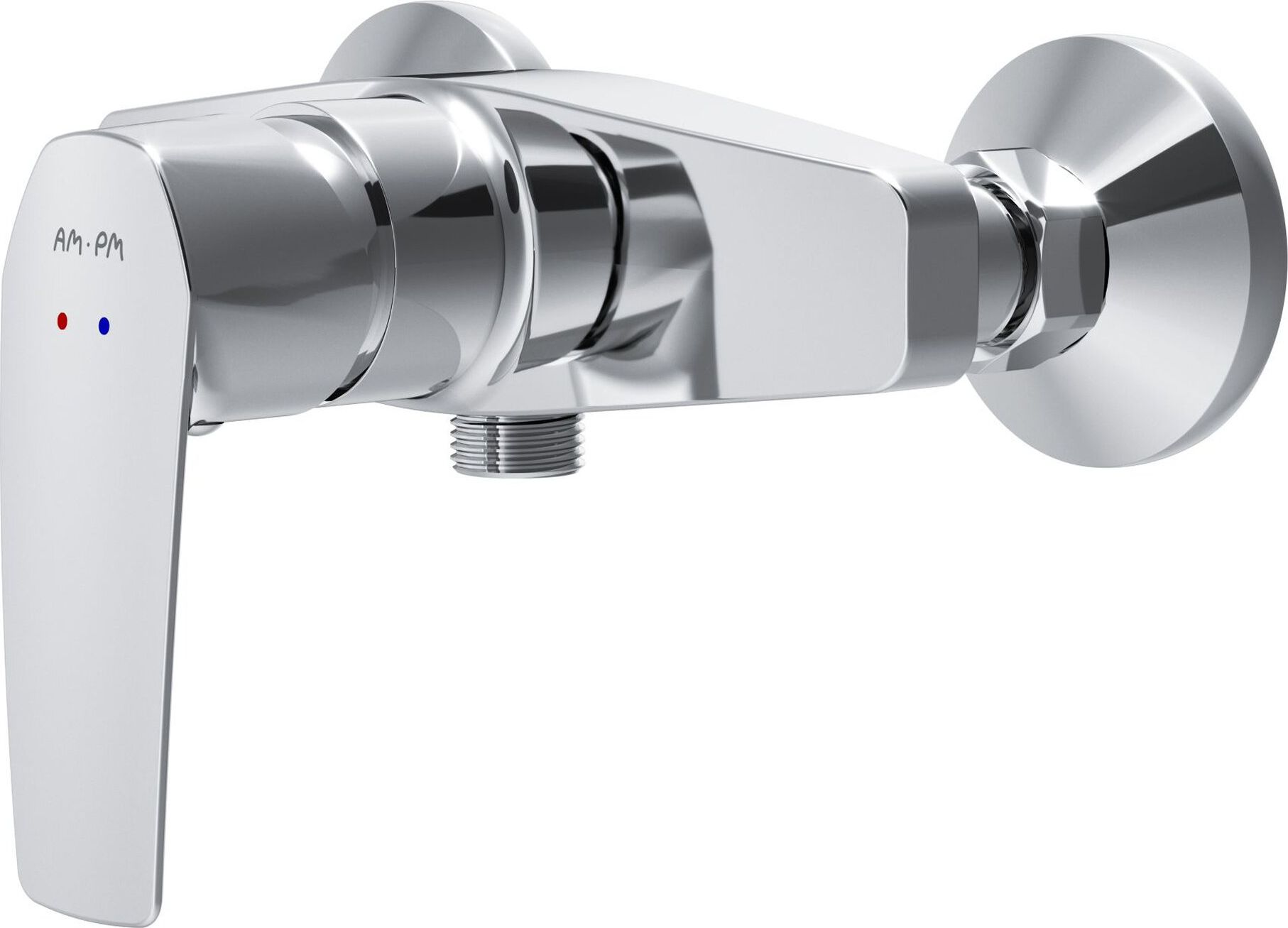 Изображение товара Смеситель для душа AM.PM Gem F90A20000 с керамическим картриджем и покрытием Everlast