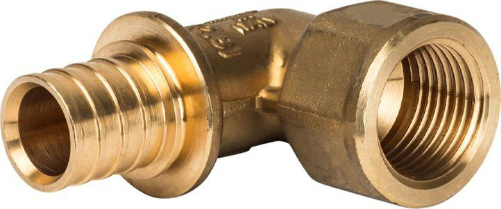 Изображение товара Угольник-переходник латунь STOUT 20xG 1/2" для систем водоснабжения и отопления