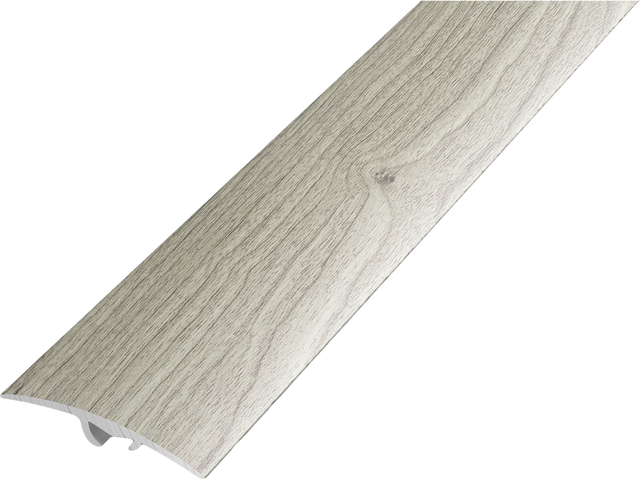 Изображение товара Порог разноуровневый ЛУКА ПР 06 1800x41 мм алюминий для межуровневых соединений