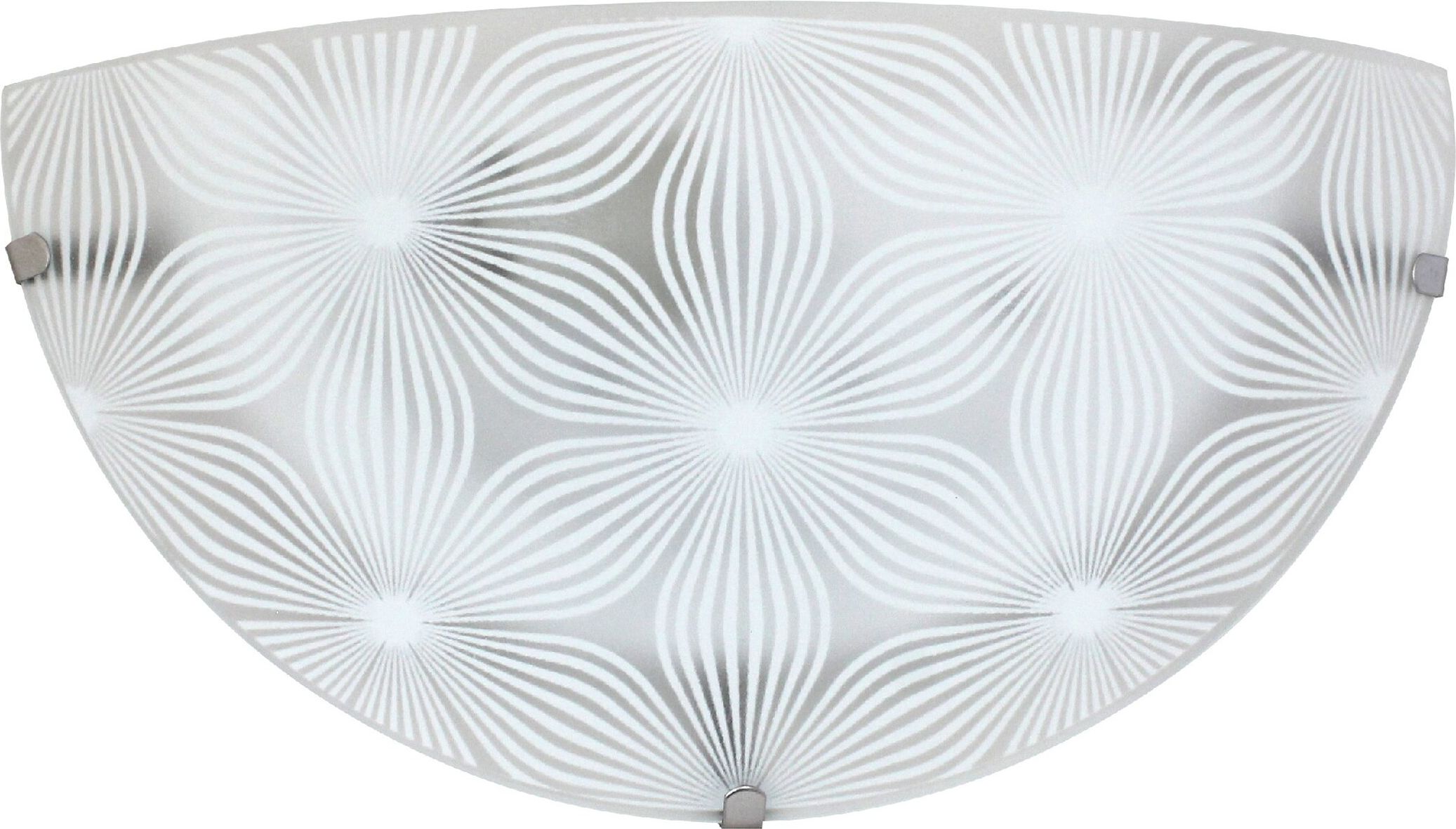 Изображение товара Настенно-потолочный светильник ЭЛЕТЕХ Васильки с белым плафоном 60Вт