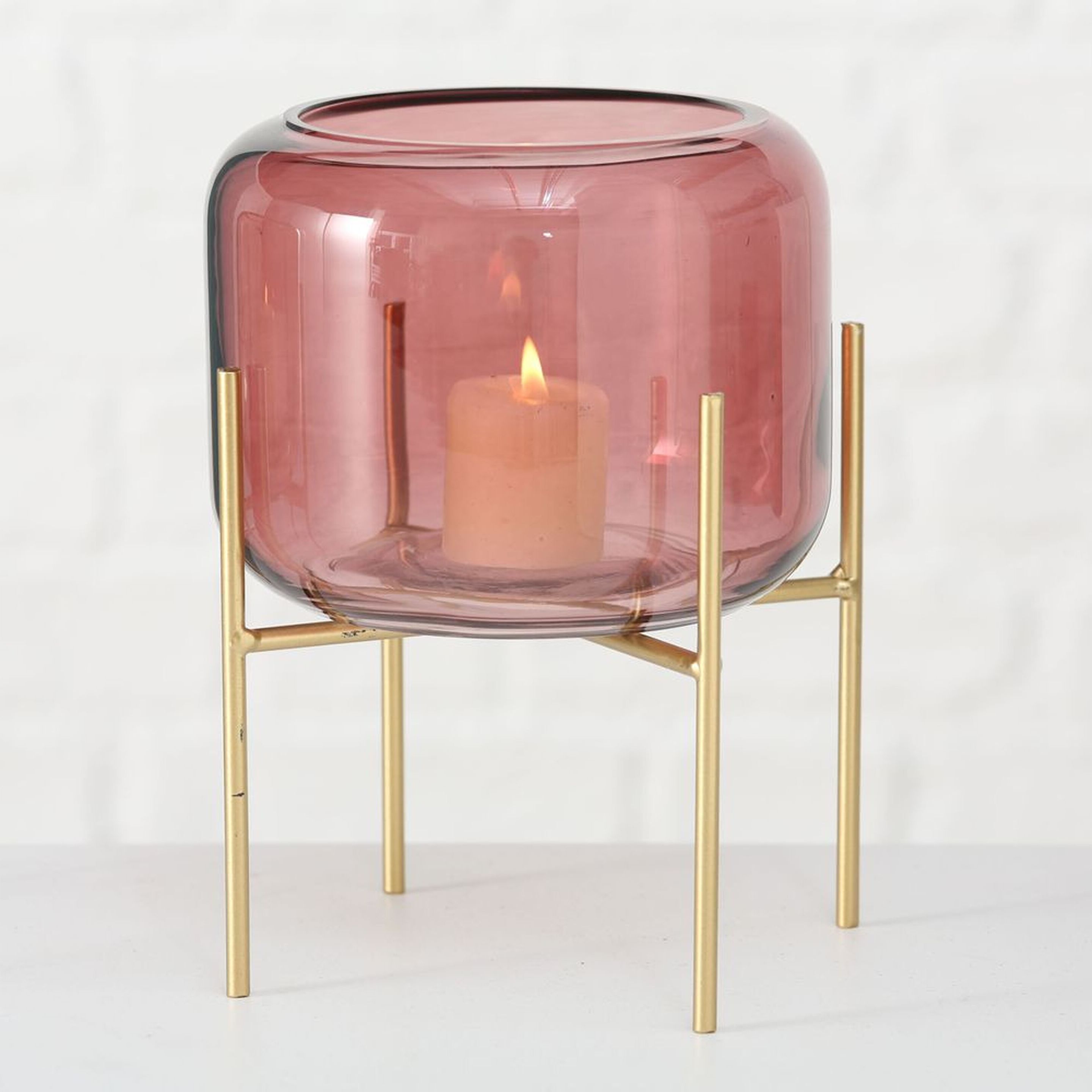 Изображение товара Подсвечник Boltze LEONA стеклянный 17x19 см в ассортименте