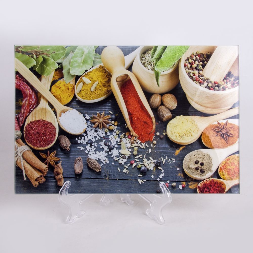 Изображение товара Доска разделочная NINA GLASS 30x20 см - стиль и удобство на кухне