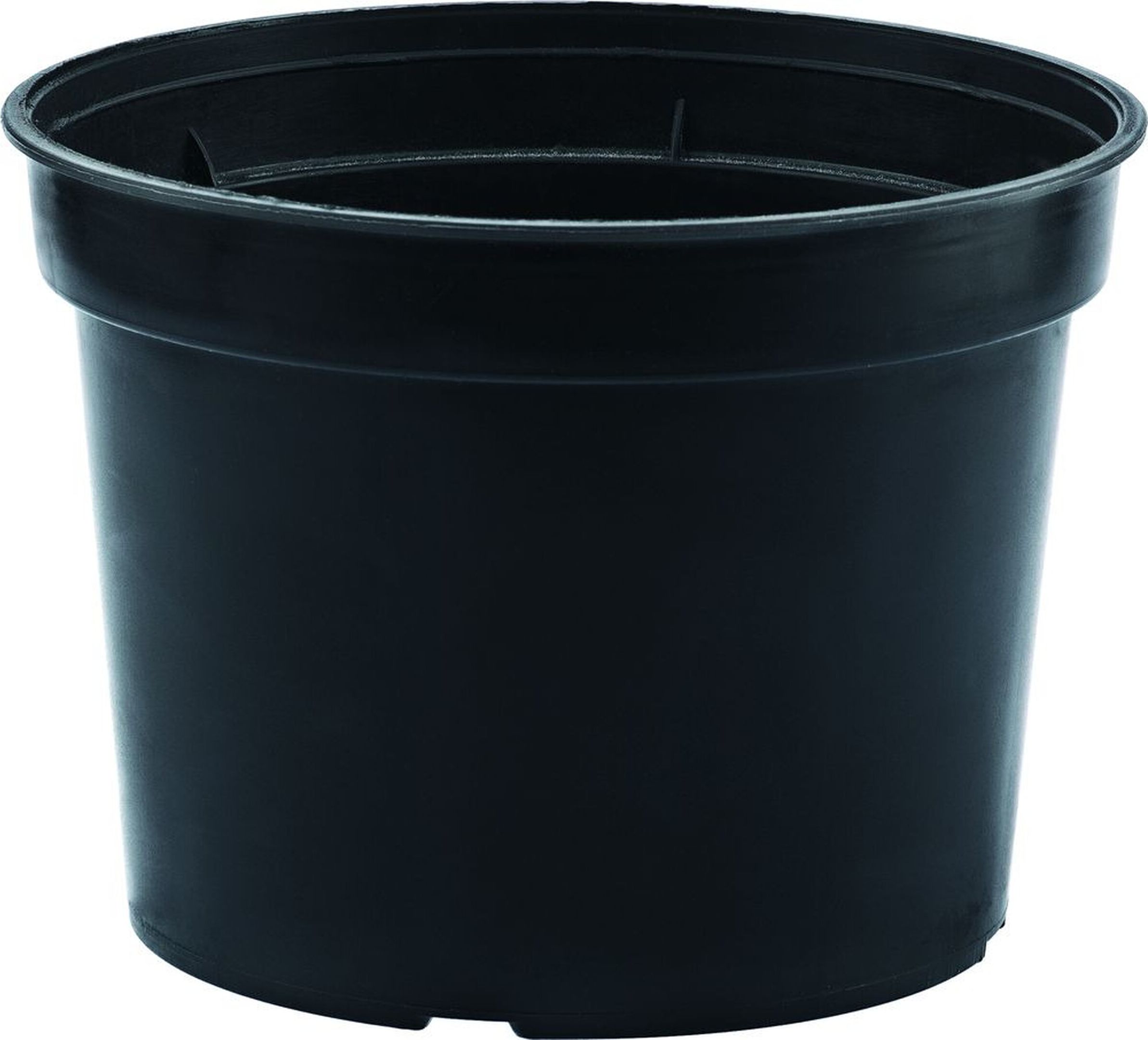 Изображение товара Горшок Сибртех d16,5 см 2 л полипропиленовый черный