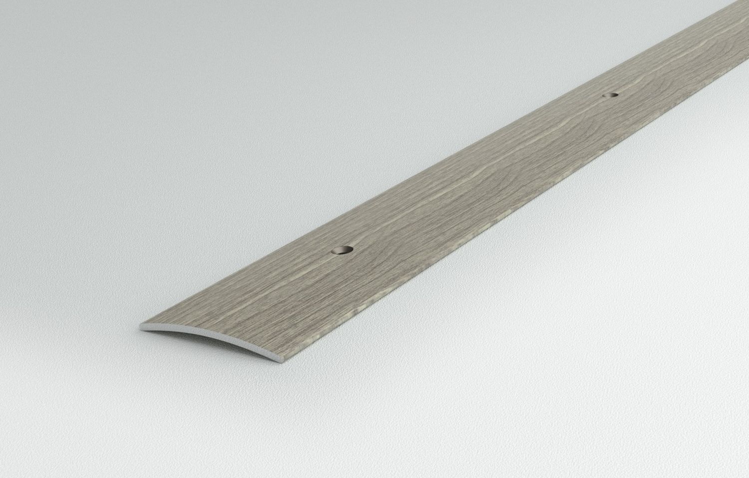 Изображение товара Порог алюминиевый стыковой ЛУКА 44,5х4,3 мм, серебристая сосна (ПС 04.900.R195)