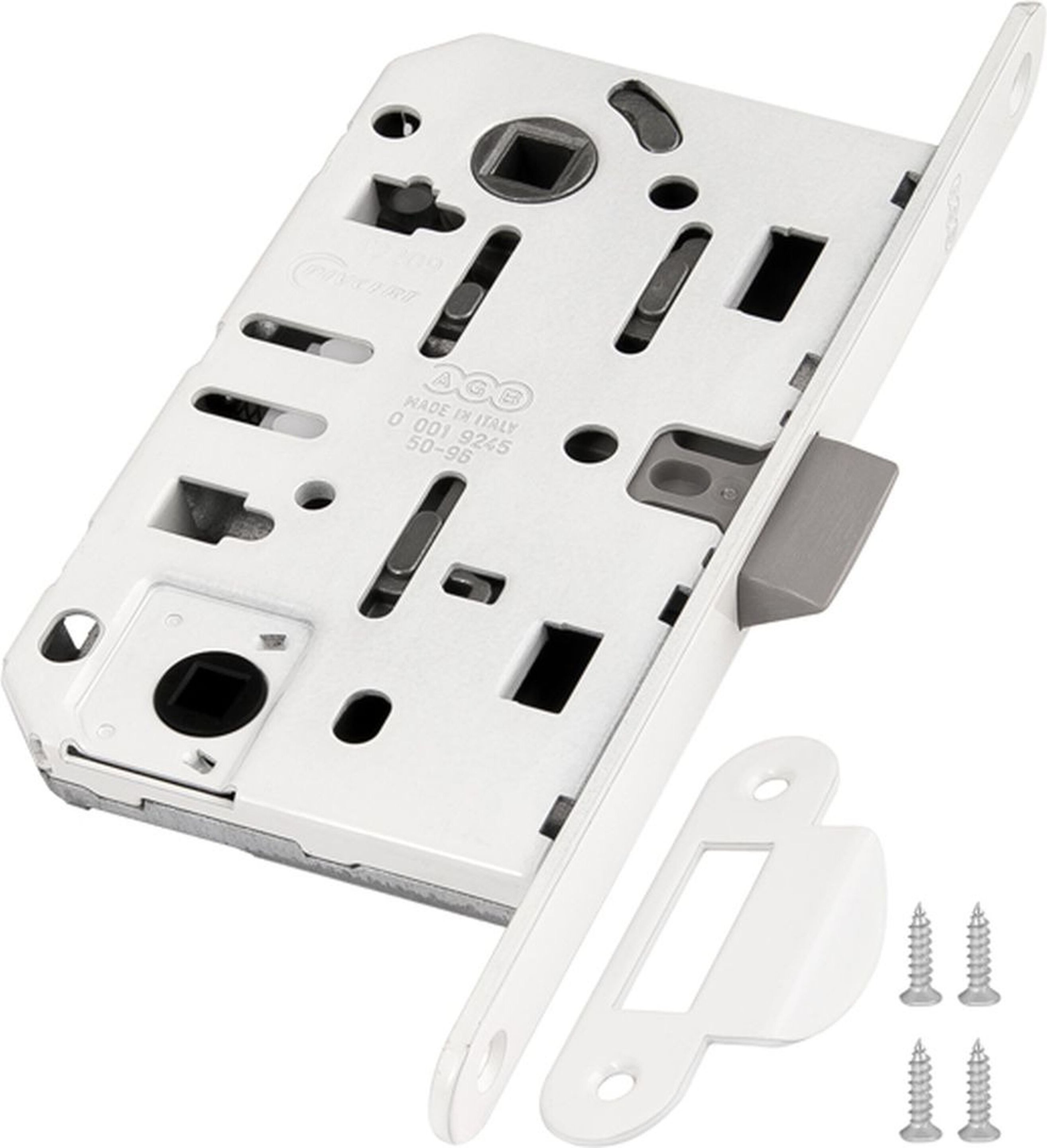 Изображение товара Дверная защелка AGB 240х132х19 мм пластиковая для межкомнатных дверей