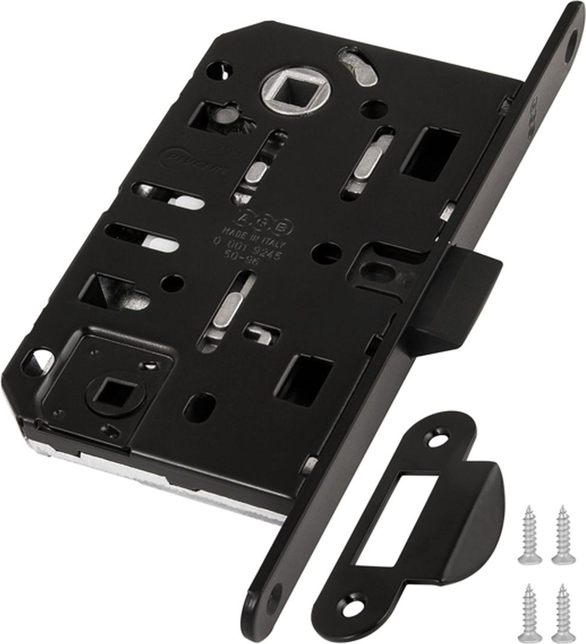 Изображение товара Дверная защелка AGB MEDIANA EVOLUTION WC пластиковая бесшумная