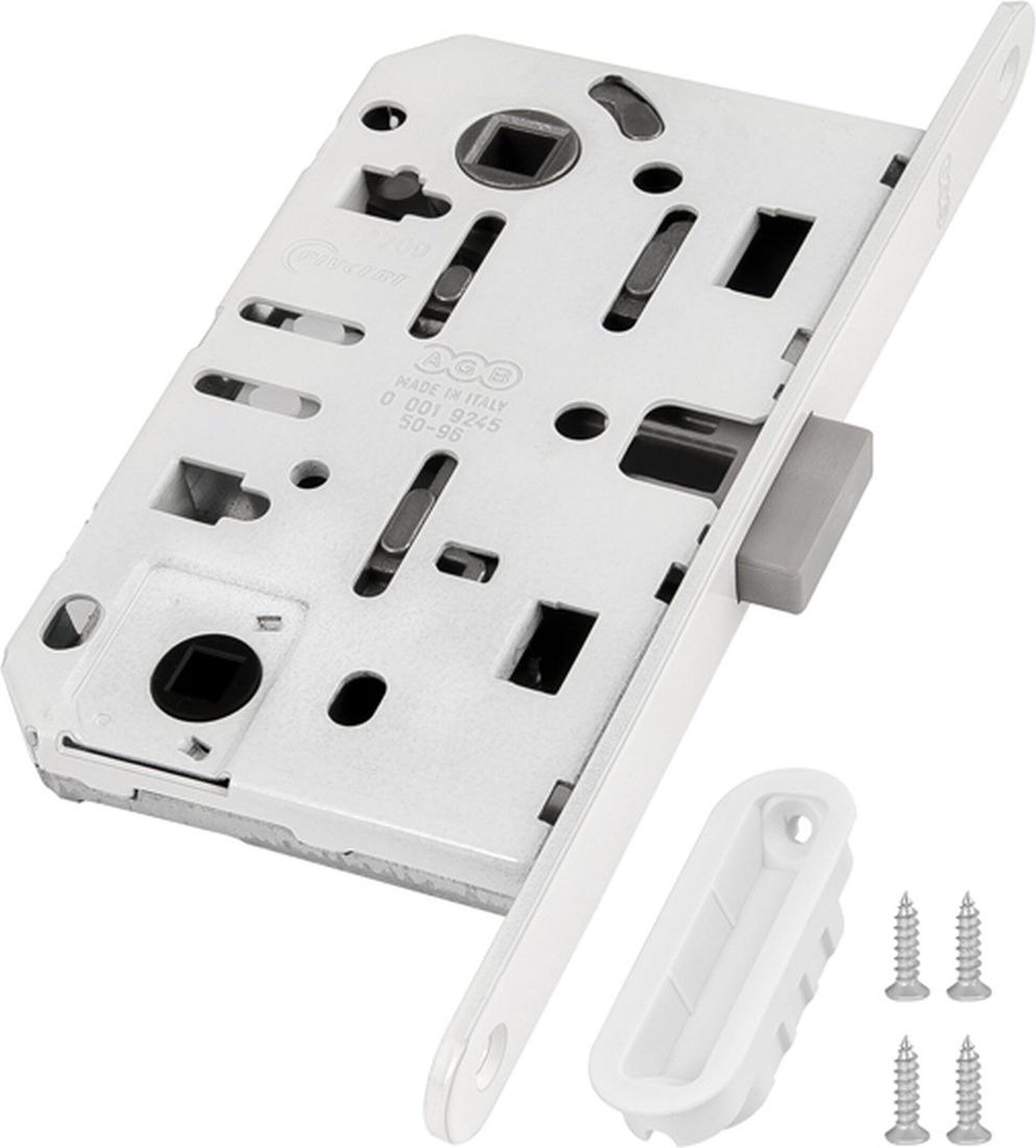 Изображение товара Дверная защелка AGB MEDIANA POLARIS WC сталь для межкомнатных дверей