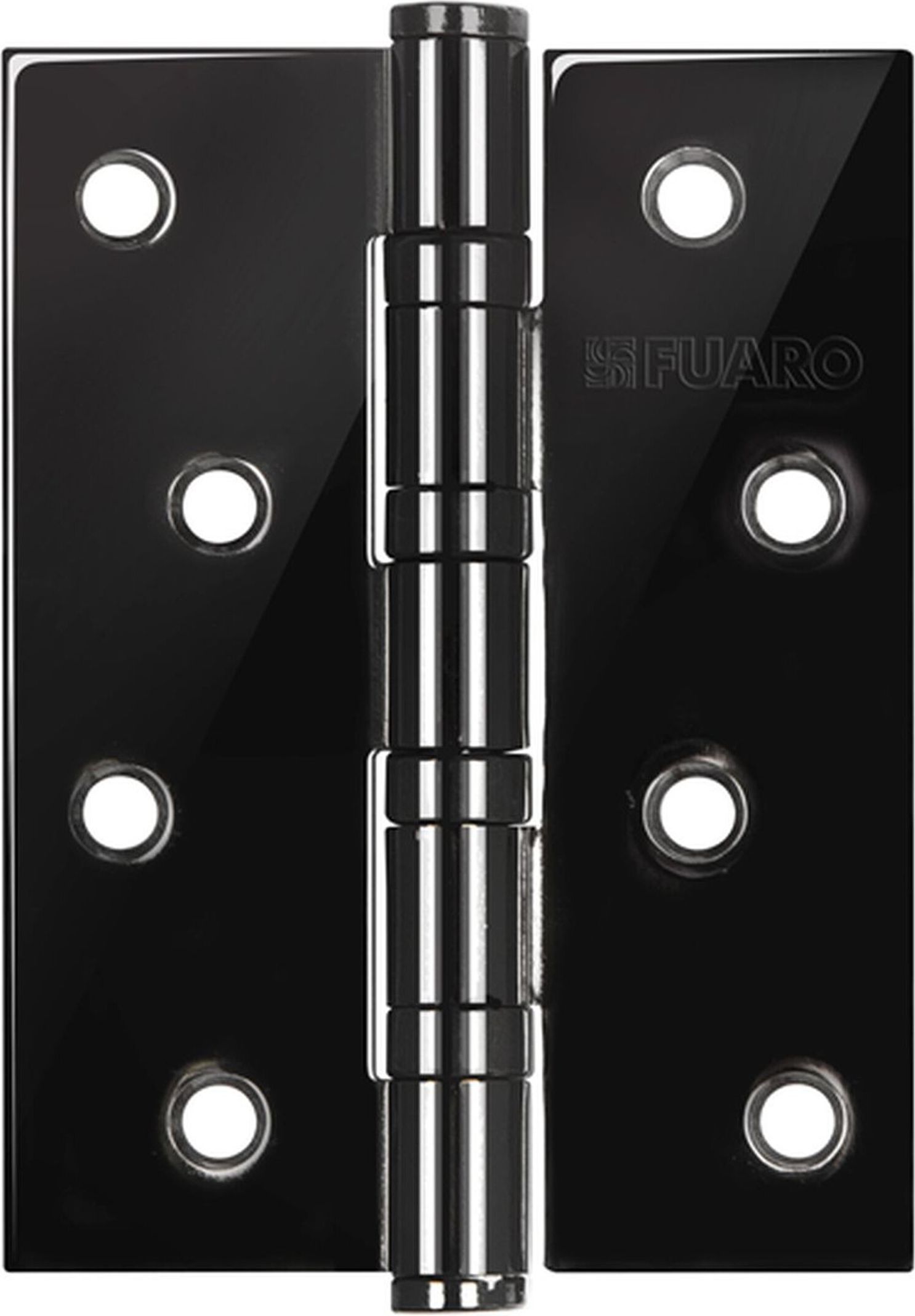 Изображение товара Петля универсальная FUARO 4BB/BL 100x75x2,5 BN чёрный глянец