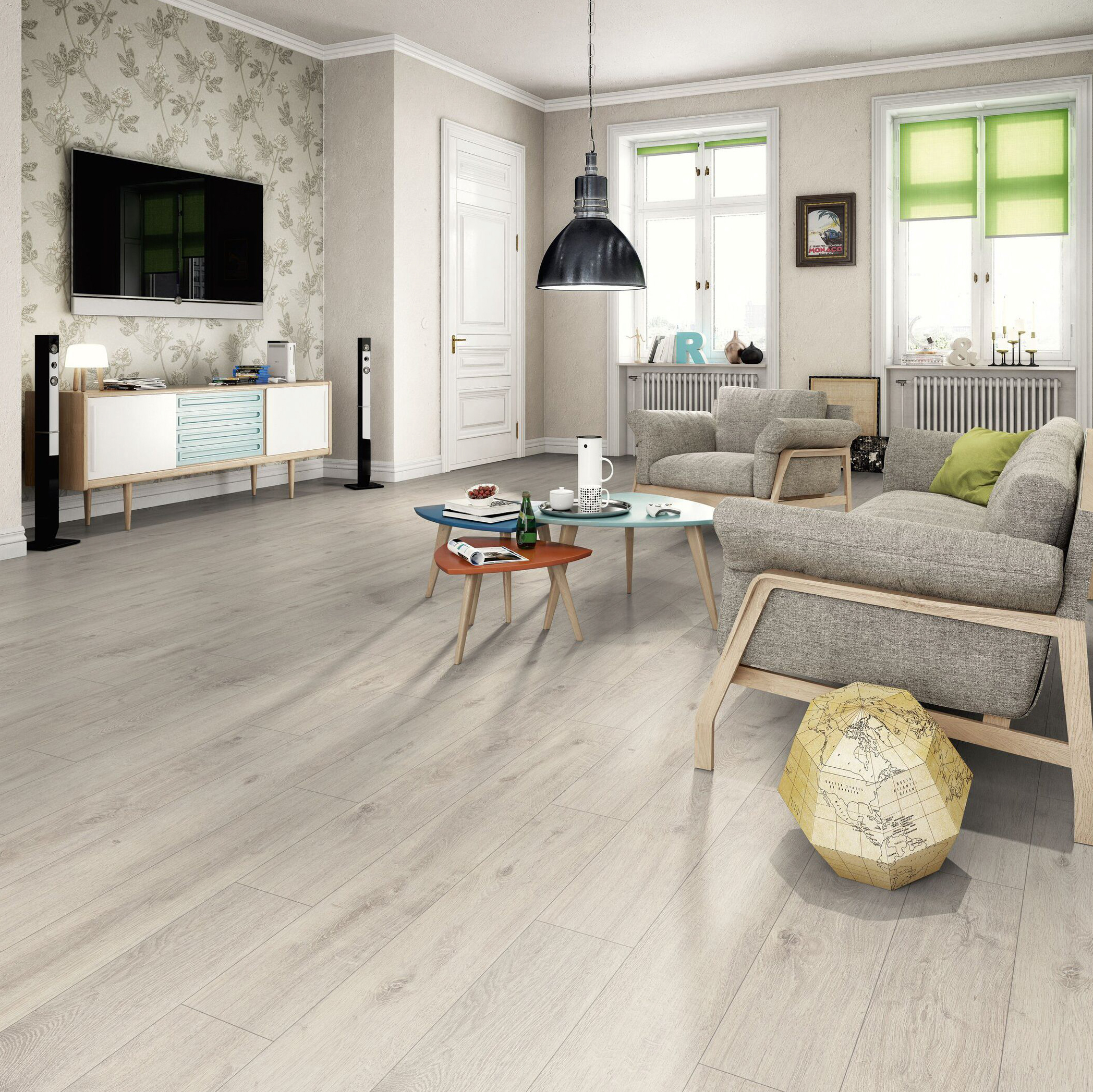 Изображение товара Ламинат EGGER HOME Дуб Седан светлый 33 класс 10 мм 1,745 м²