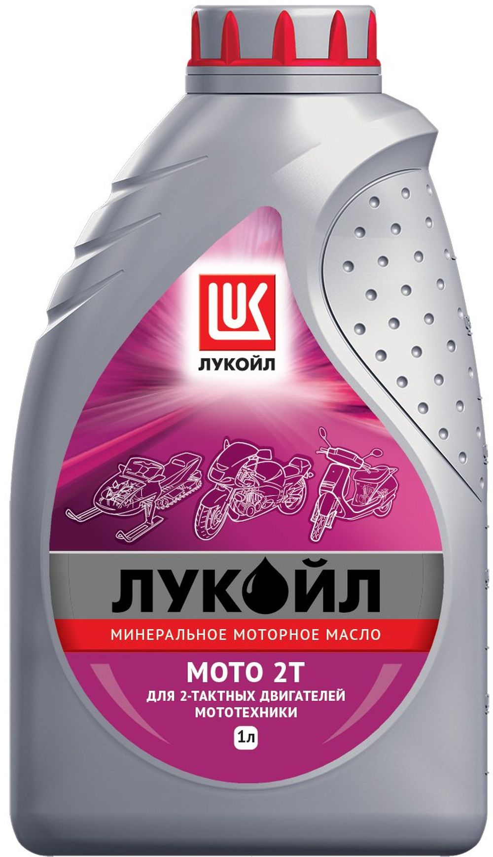 Изображение товара Масло моторное минеральное ЛУКОЙЛ МОТО 2Т 1л