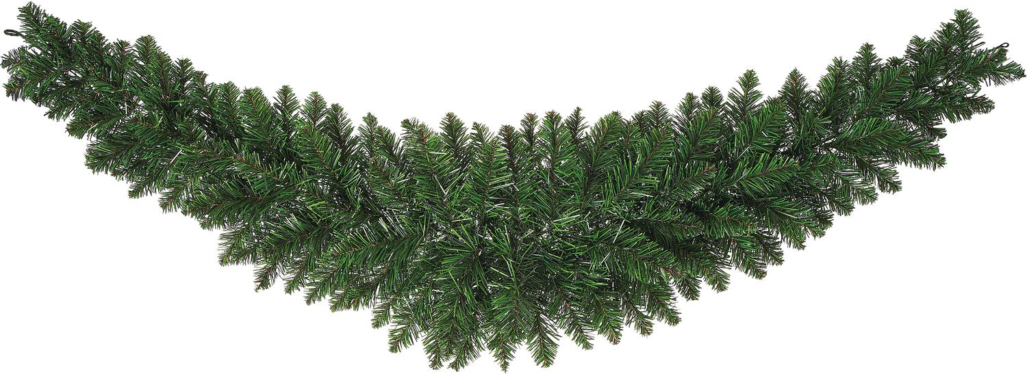 Изображение товара Гирлянда новогодняя ПВХ зеленая 120 см