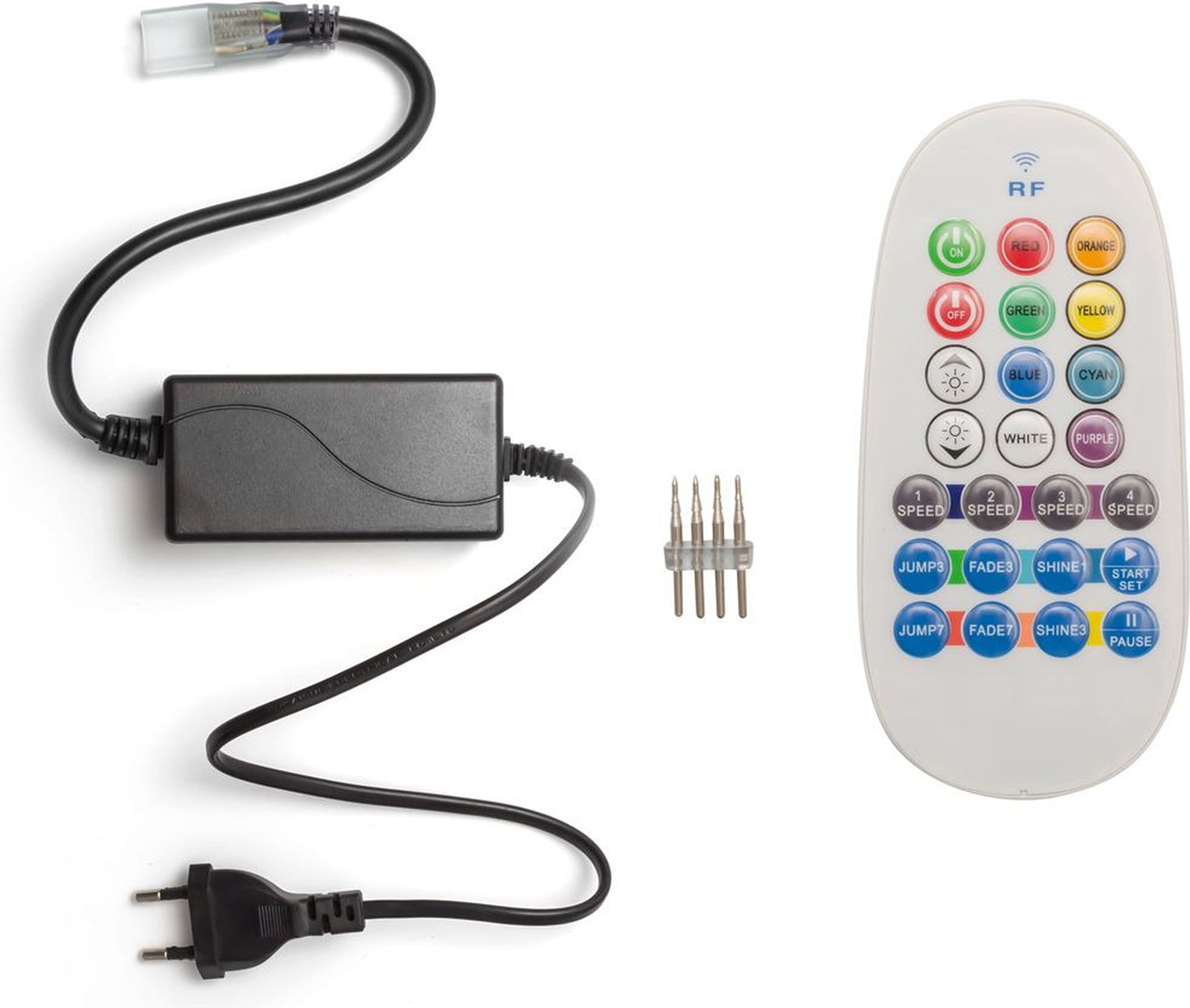 Изображение товара Контроллер для светодиодной ленты APEYRON Electrics RGB 1000Вт 220В 3*1.5А IP44