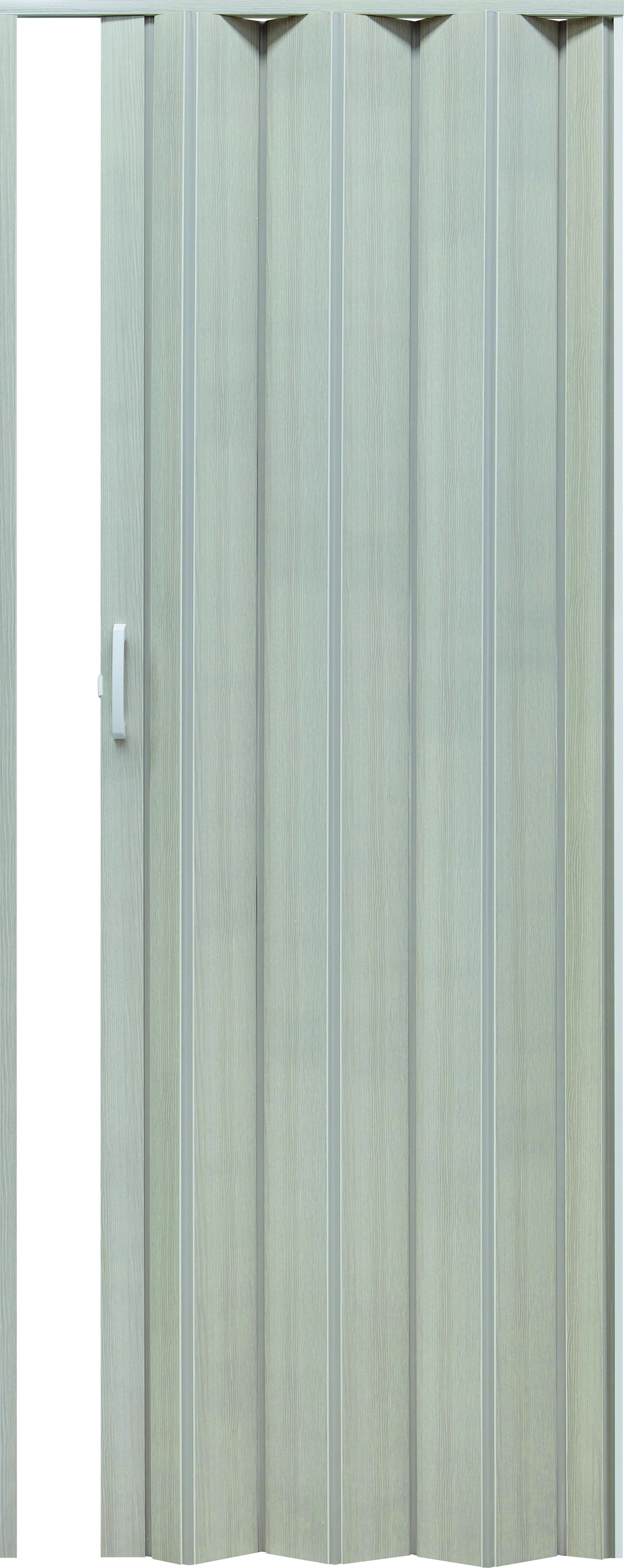 Изображение товара Дверь межкомнатная раздвижная дуб беленый 205х81см глухая