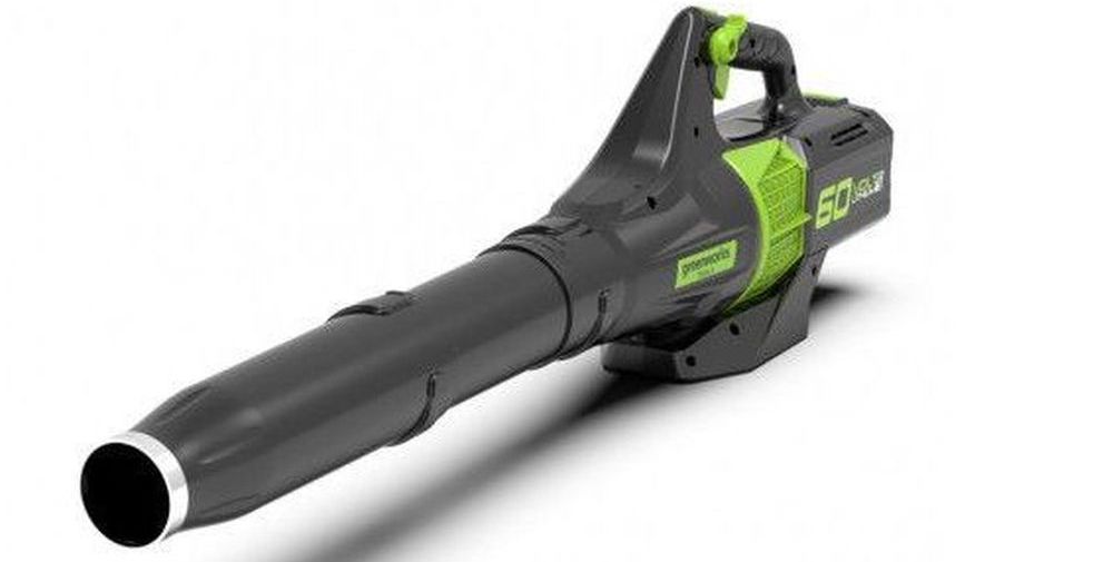 Изображение товара Аккумуляторный воздуходув GREENWORKS GD60AB 60 В, мощная и легкая модель