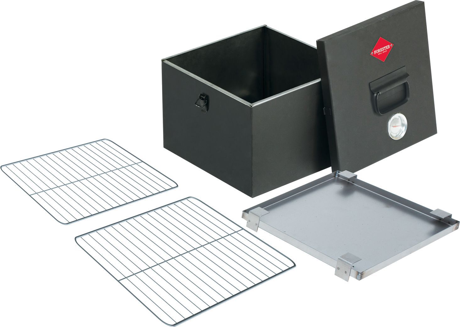 Изображение товара Коптильня двухъярусная Forester Expert 33х33х23 см для домашнего копчения