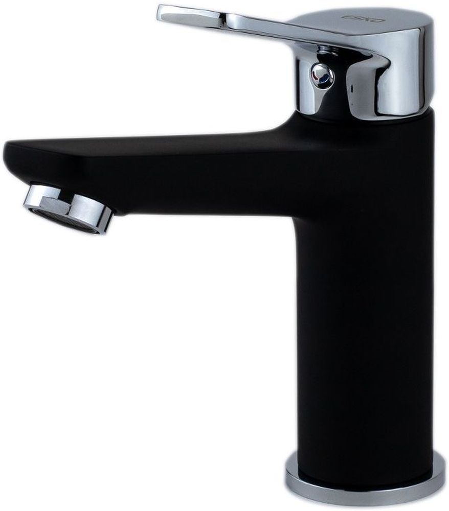 Изображение товара Смеситель для раковины ESKO Ankara AK 26 черный матовый латунь керамика 1/2"