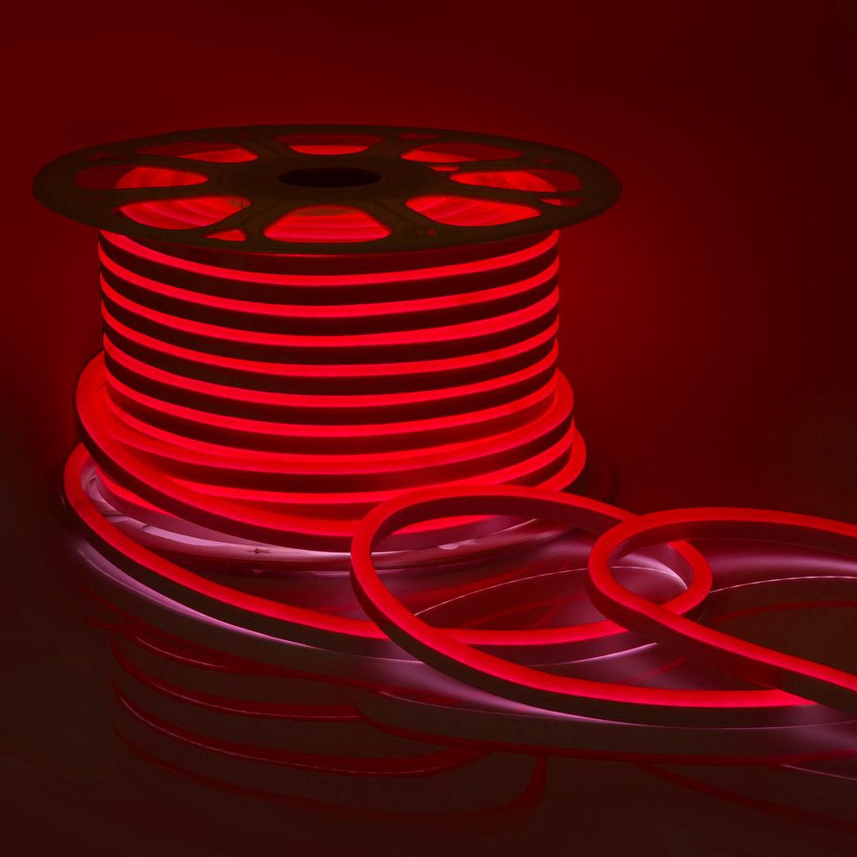 Изображение товара Гибкий неон Apeyron Electrics 10-213 108LED IP65 красный 1 м
