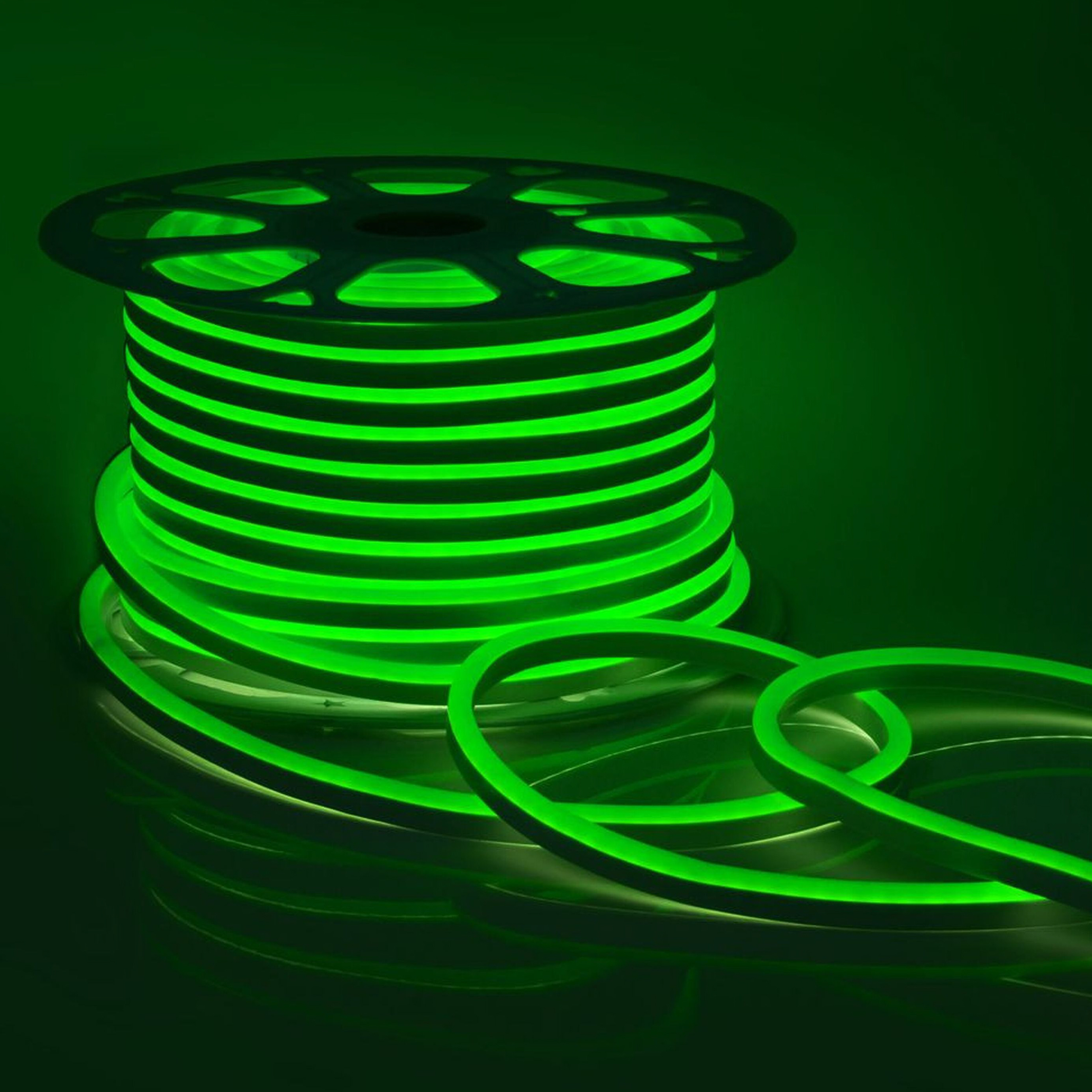 Изображение товара Гибкий неон Apeyron Electrics 10-211 108LED IP65 зеленый 1 м