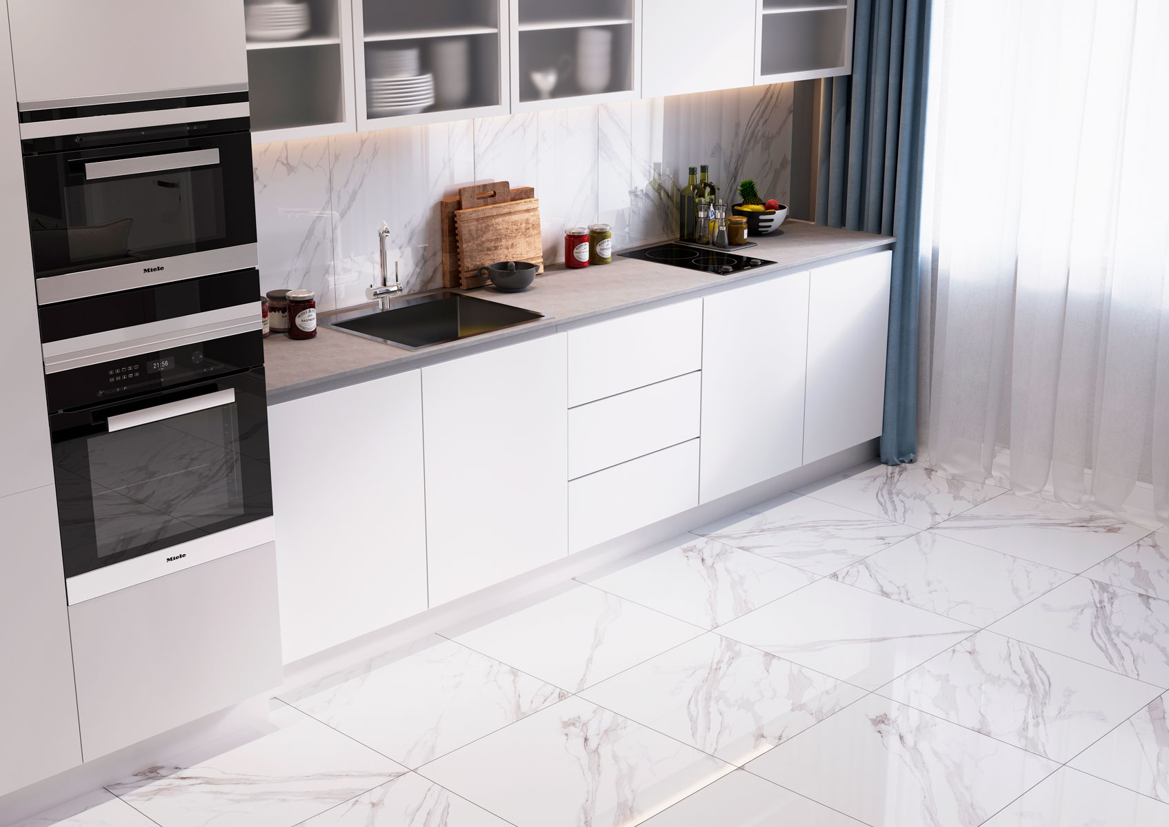 Изображение товара Керамогранит Staro Oasis белый 60x60 см 1,44 м² для пола и стен