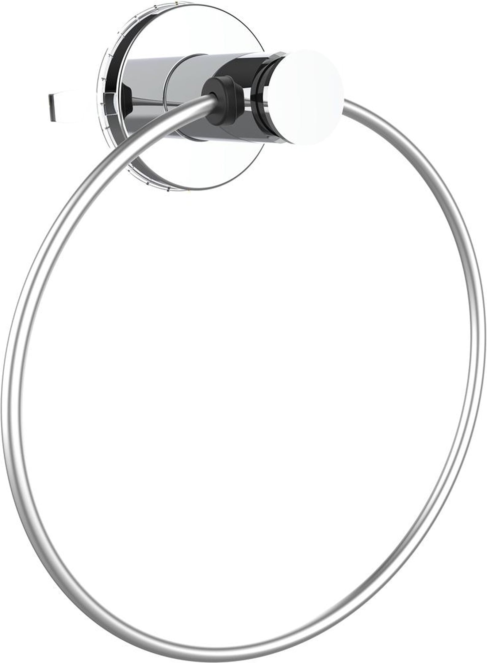 Изображение товара Держатель полотенец Gromell RADEY серебряный вакуумная система 220x190x80 мм