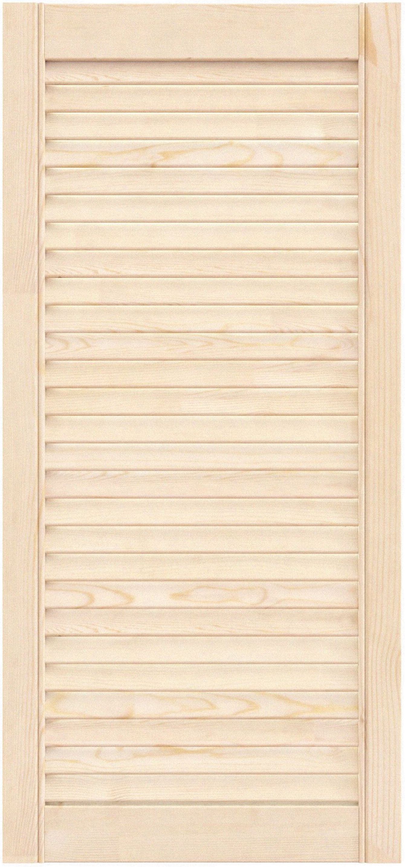 Изображение товара Дверца жалюзийная 985х394х20 мм сосна сорт А